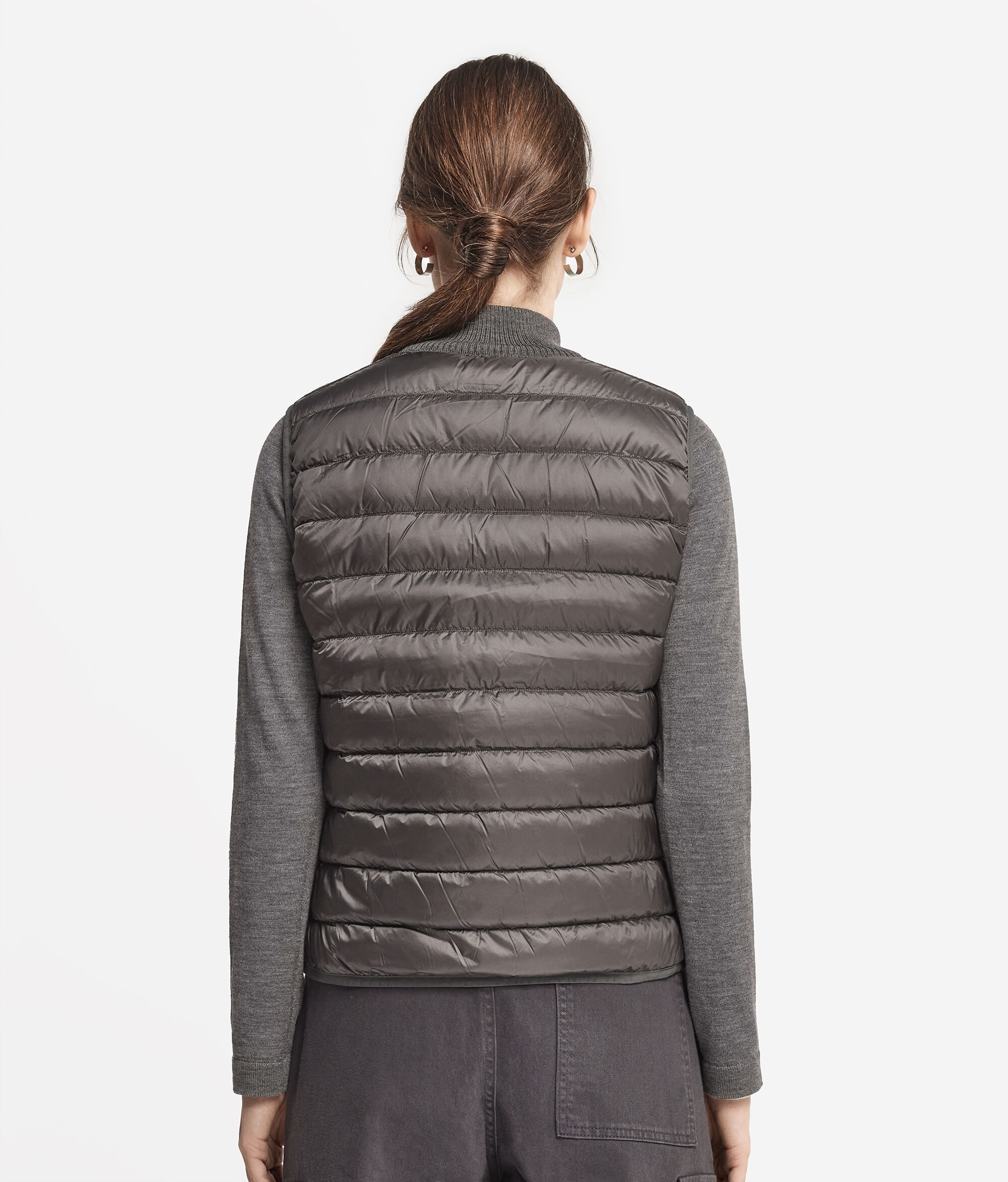 Reversible Cashmere Down Gilet