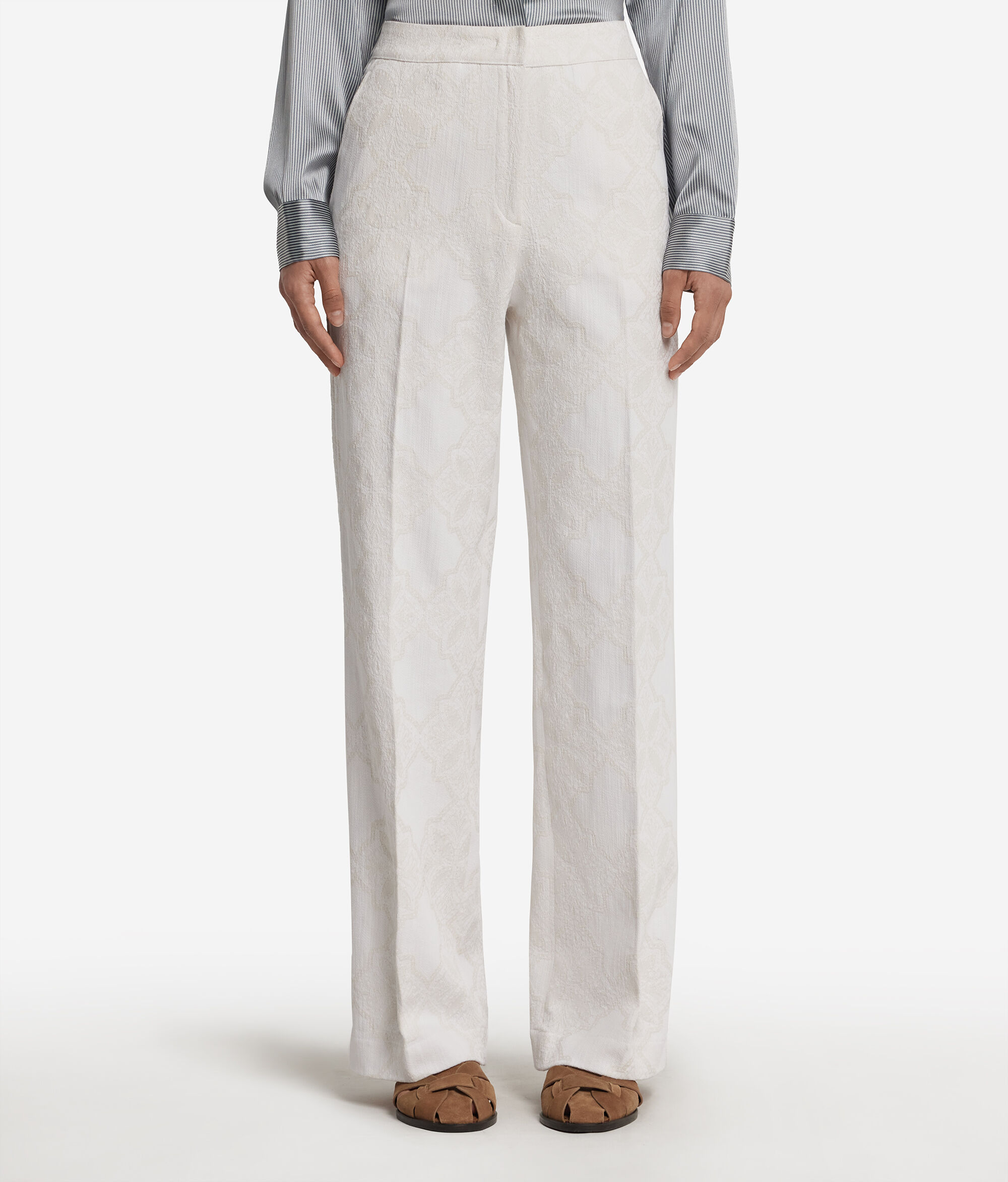 Pantalone Jacquard