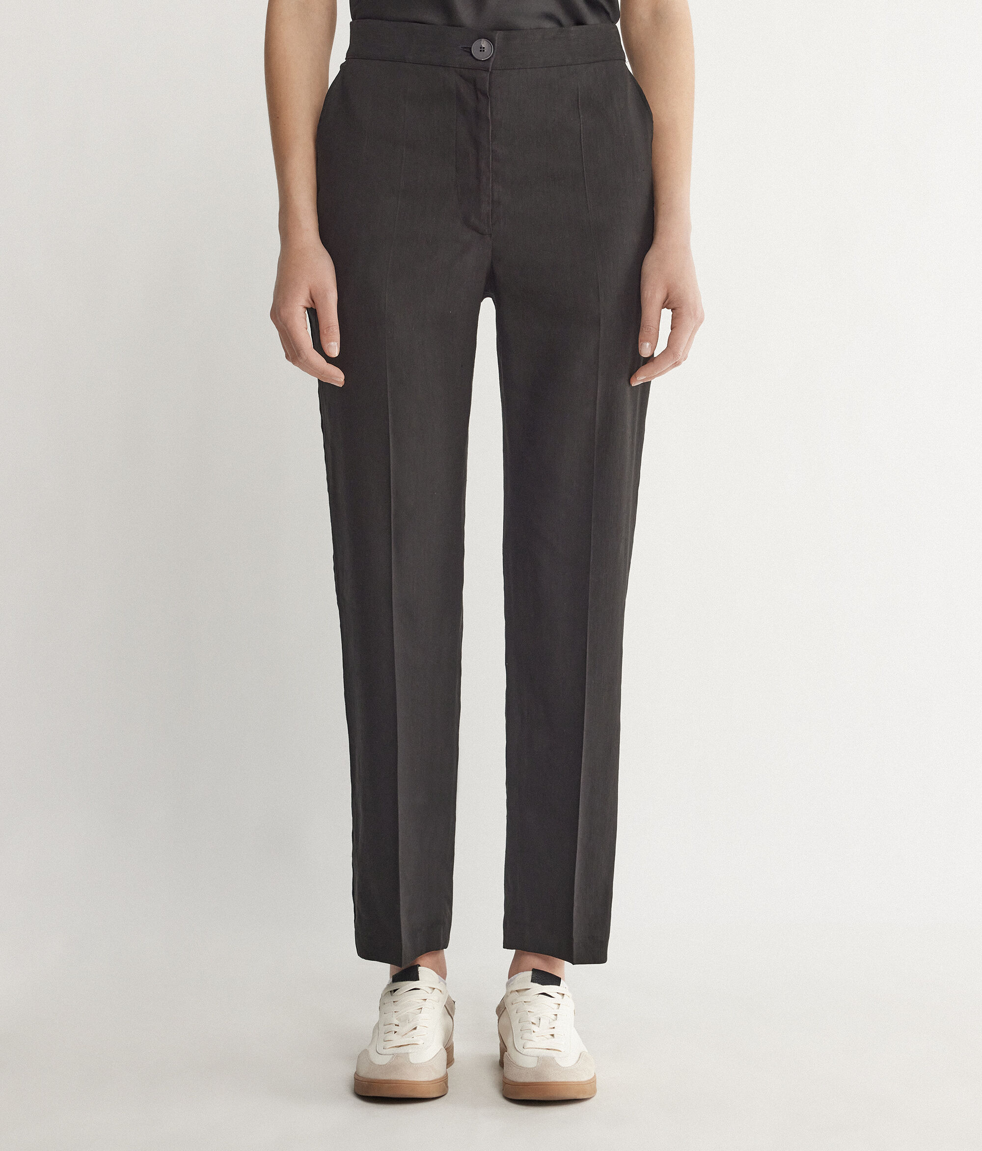 Linen Viscose Trousers