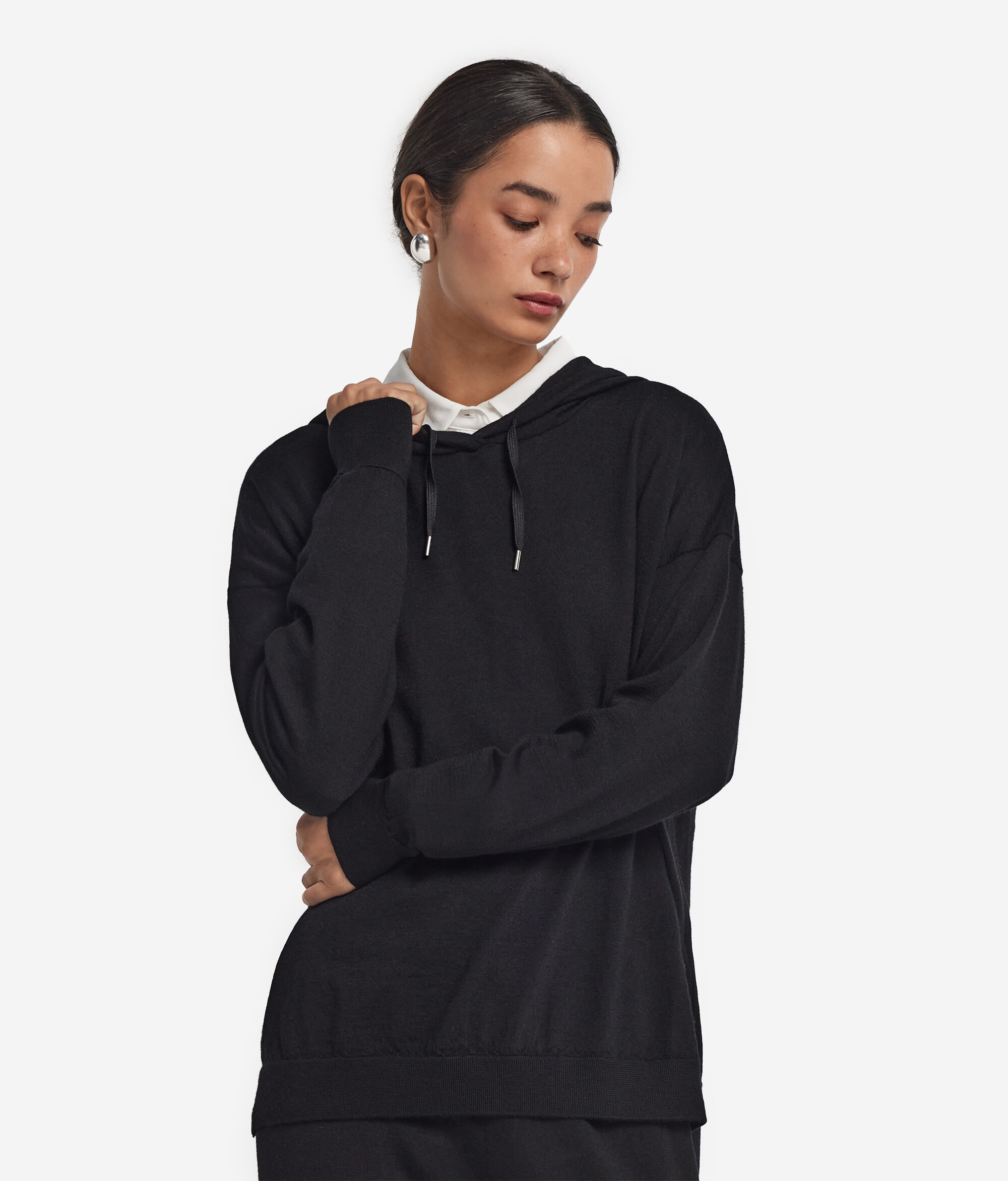 Sweatshirt en cachemire ultra-fin