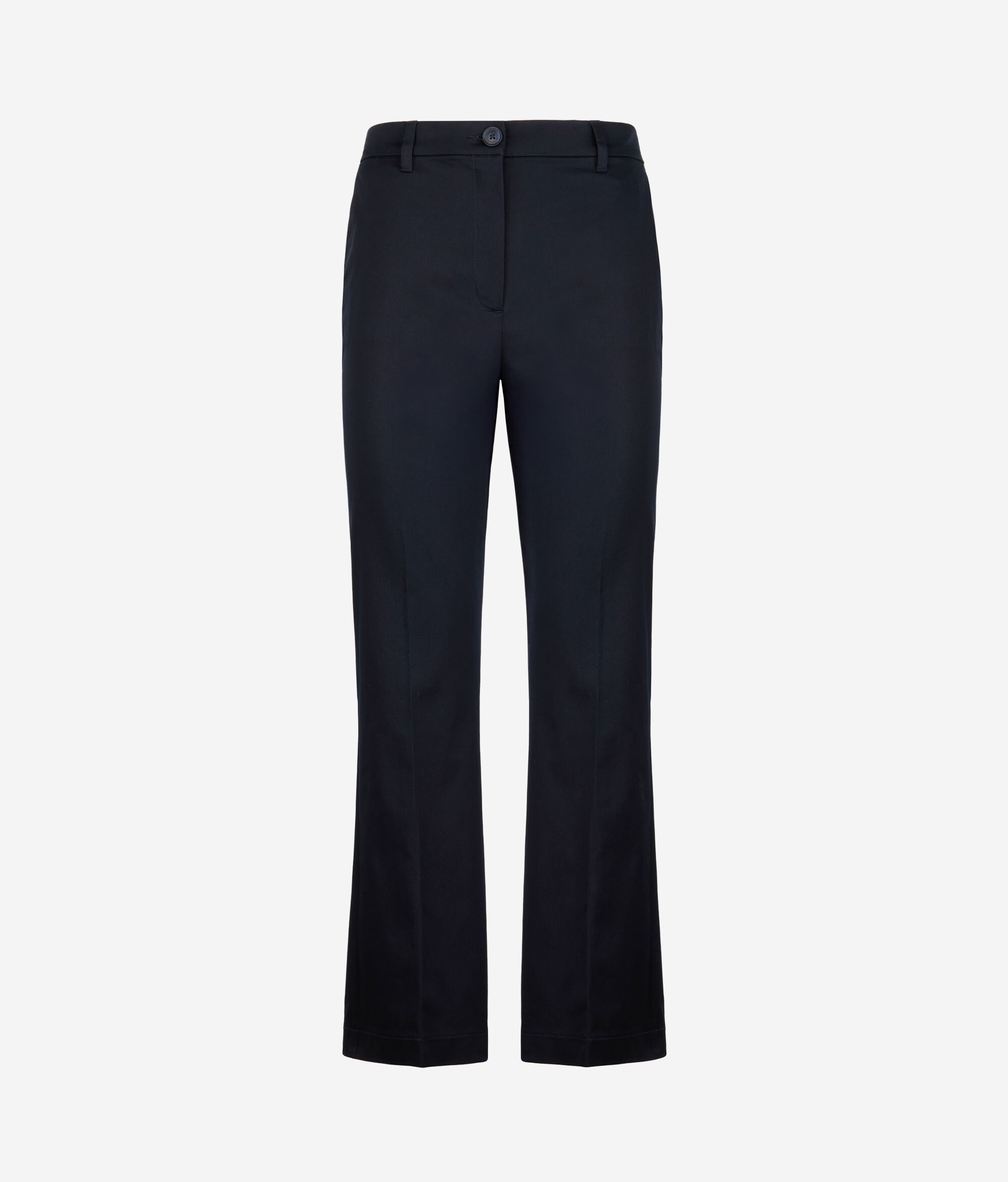 Cotton Fabric Flared Pants