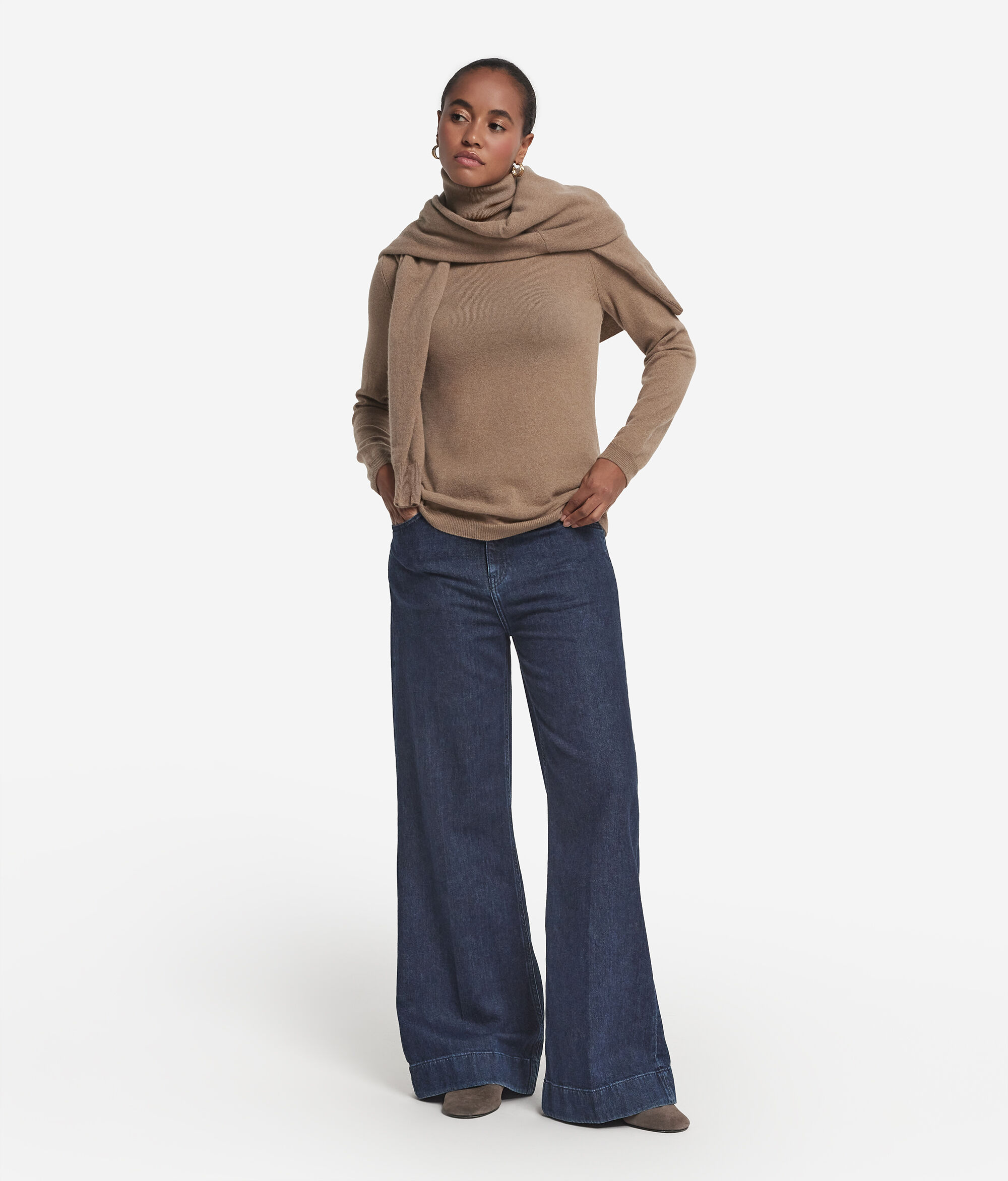 Ultrasoft Cashmere Turtleneck Sweater