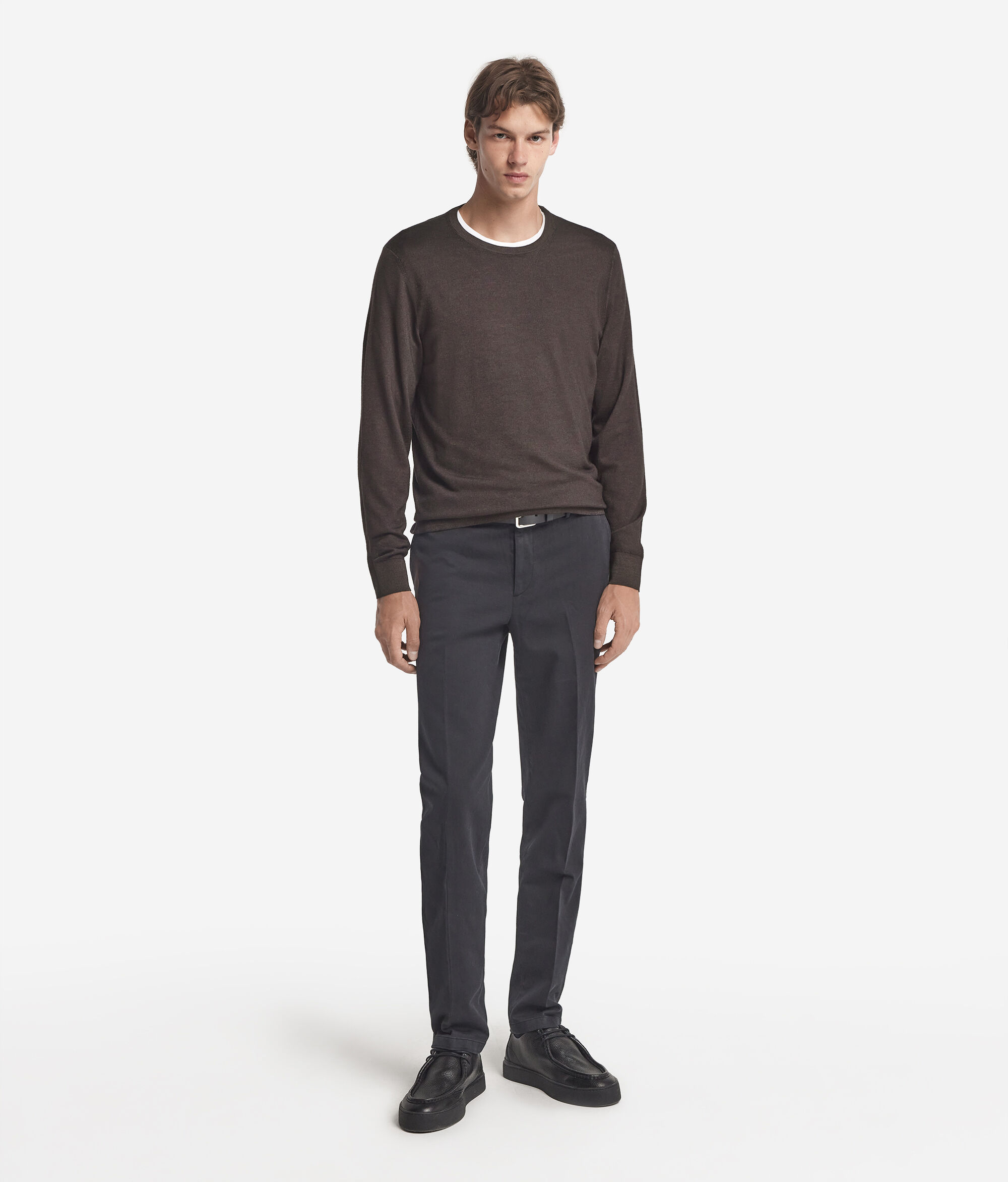 Round-Neck Ultrafine Cashmere Jumper