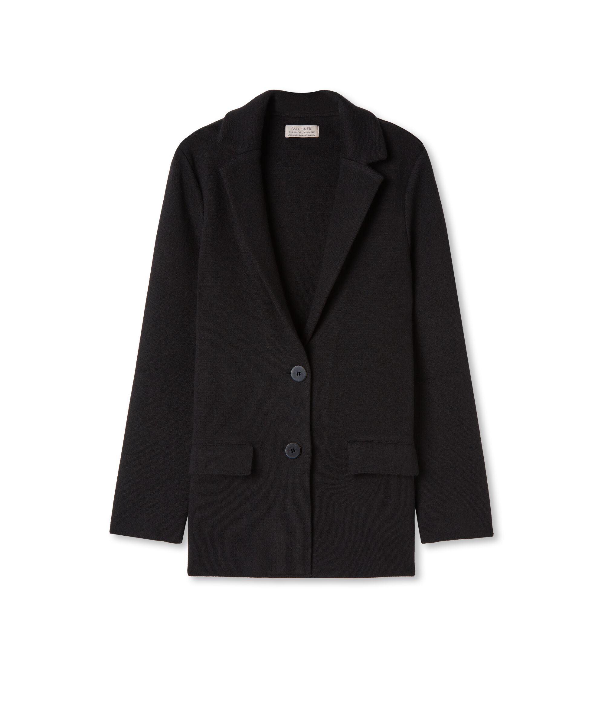 Chaqueta de tweed en Cashmere Ultrasoft