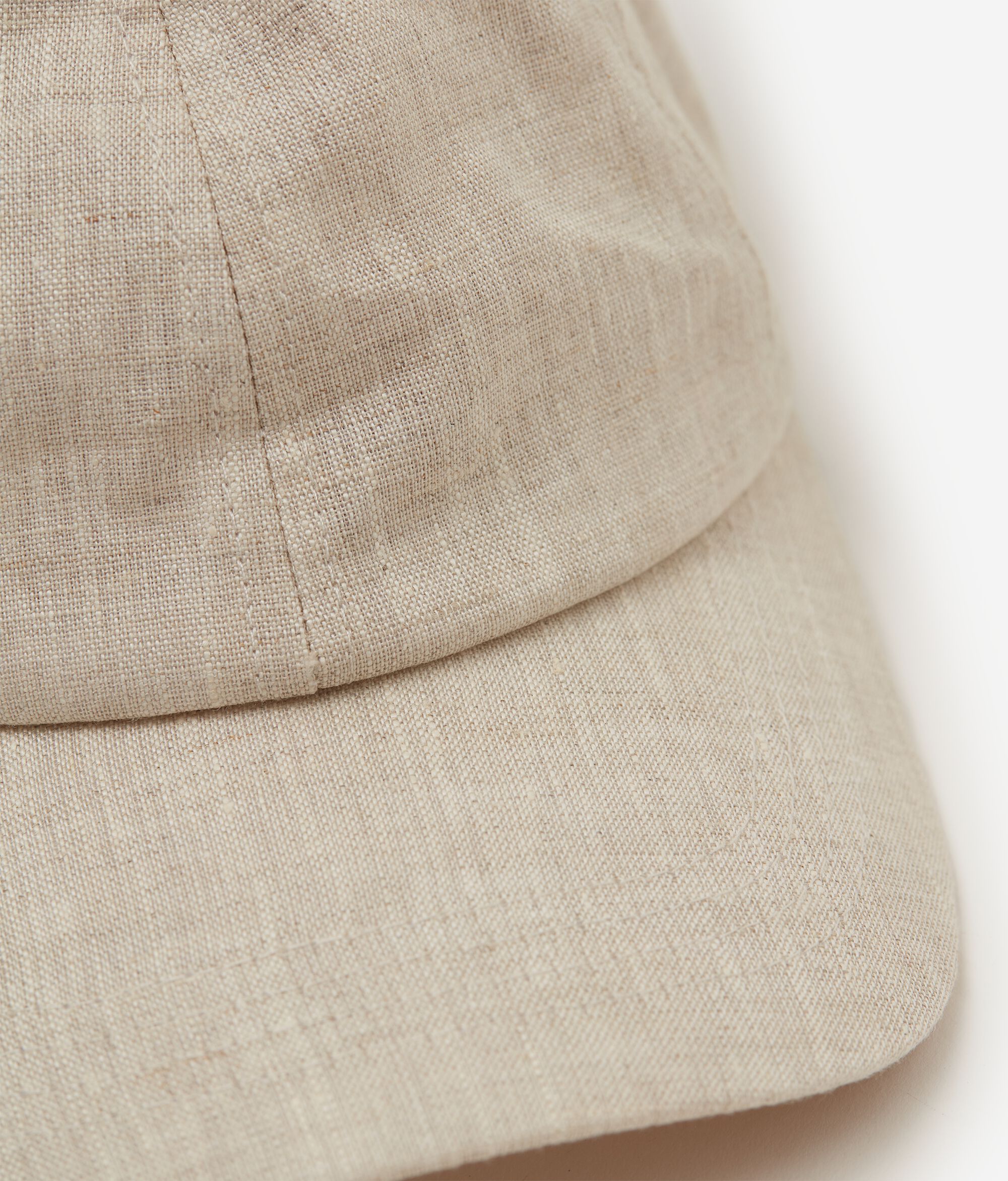 Pure Linen Baseball Cap