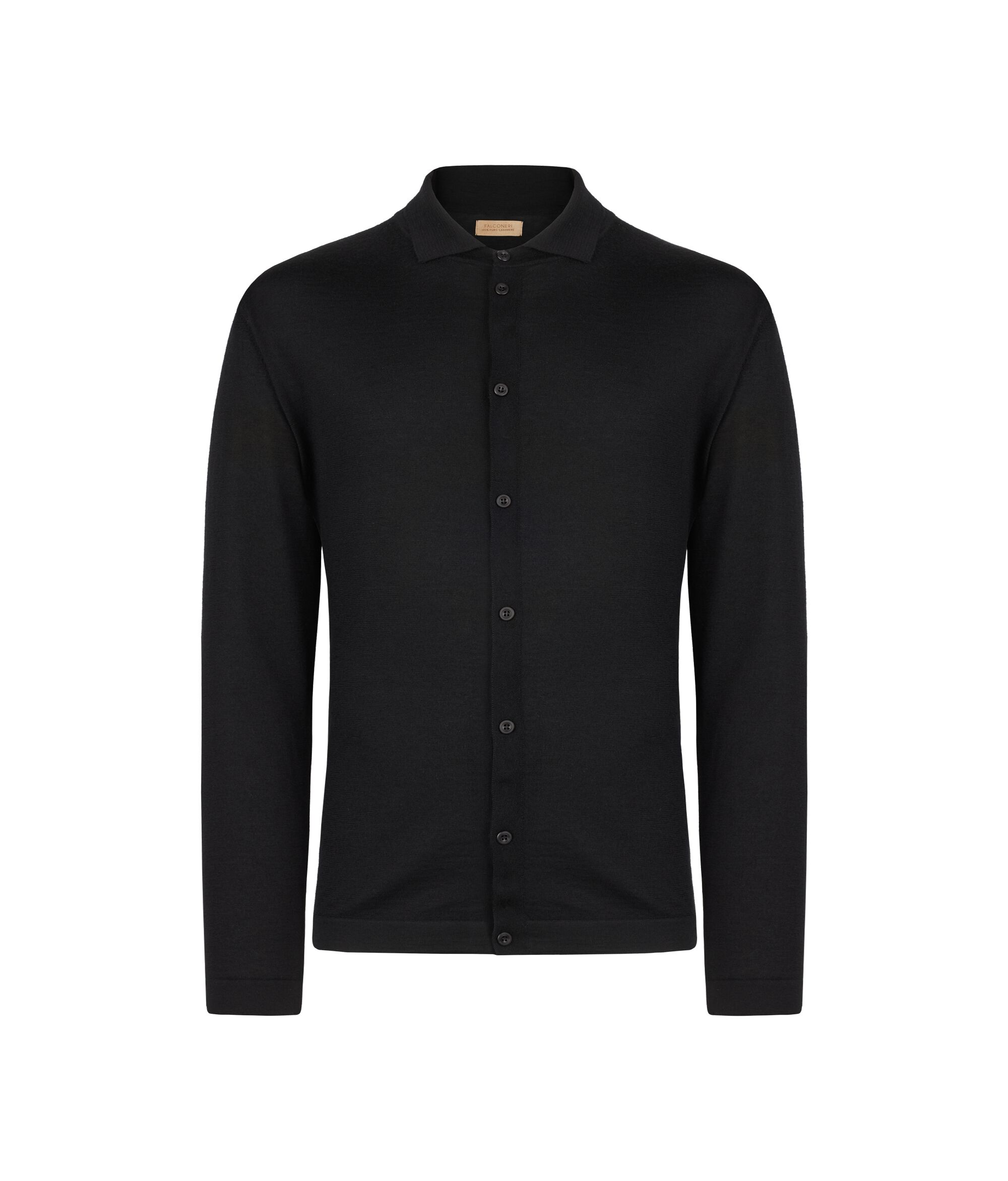 Camisa de punto en cashmere ultrafine