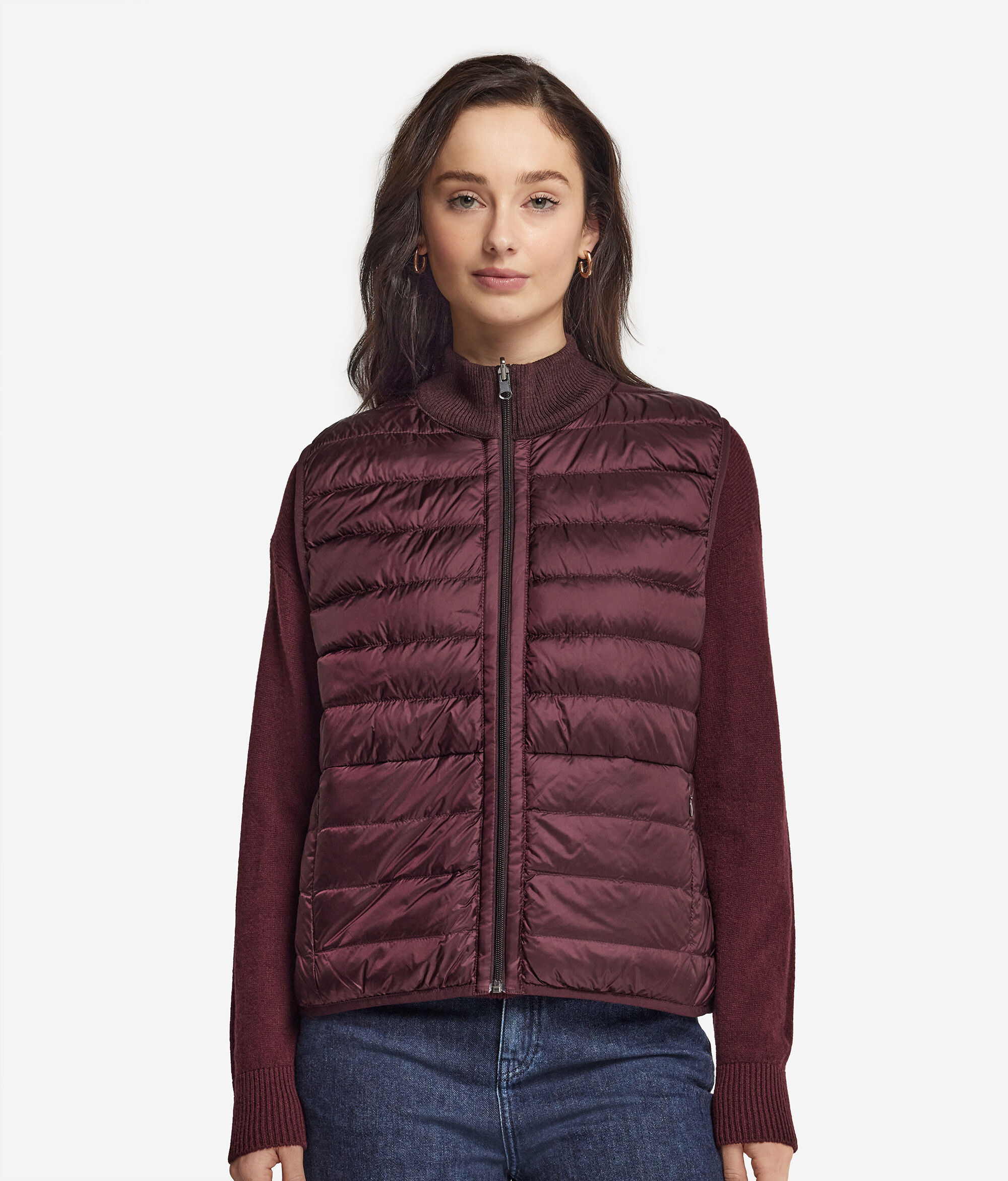 Reversible Cashmere Down Gilet