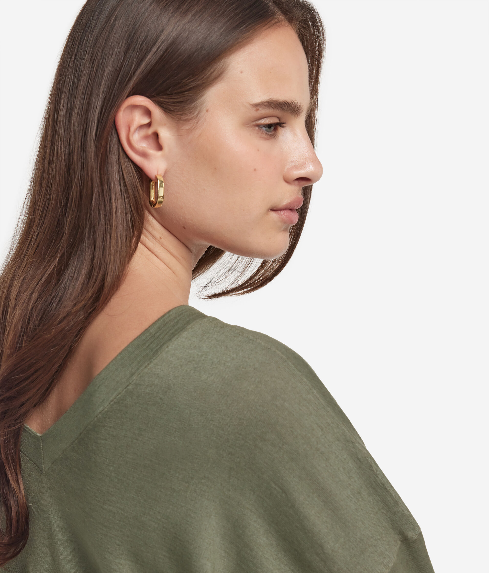 Ultrafine Cashmere Double V-Neck Jumper