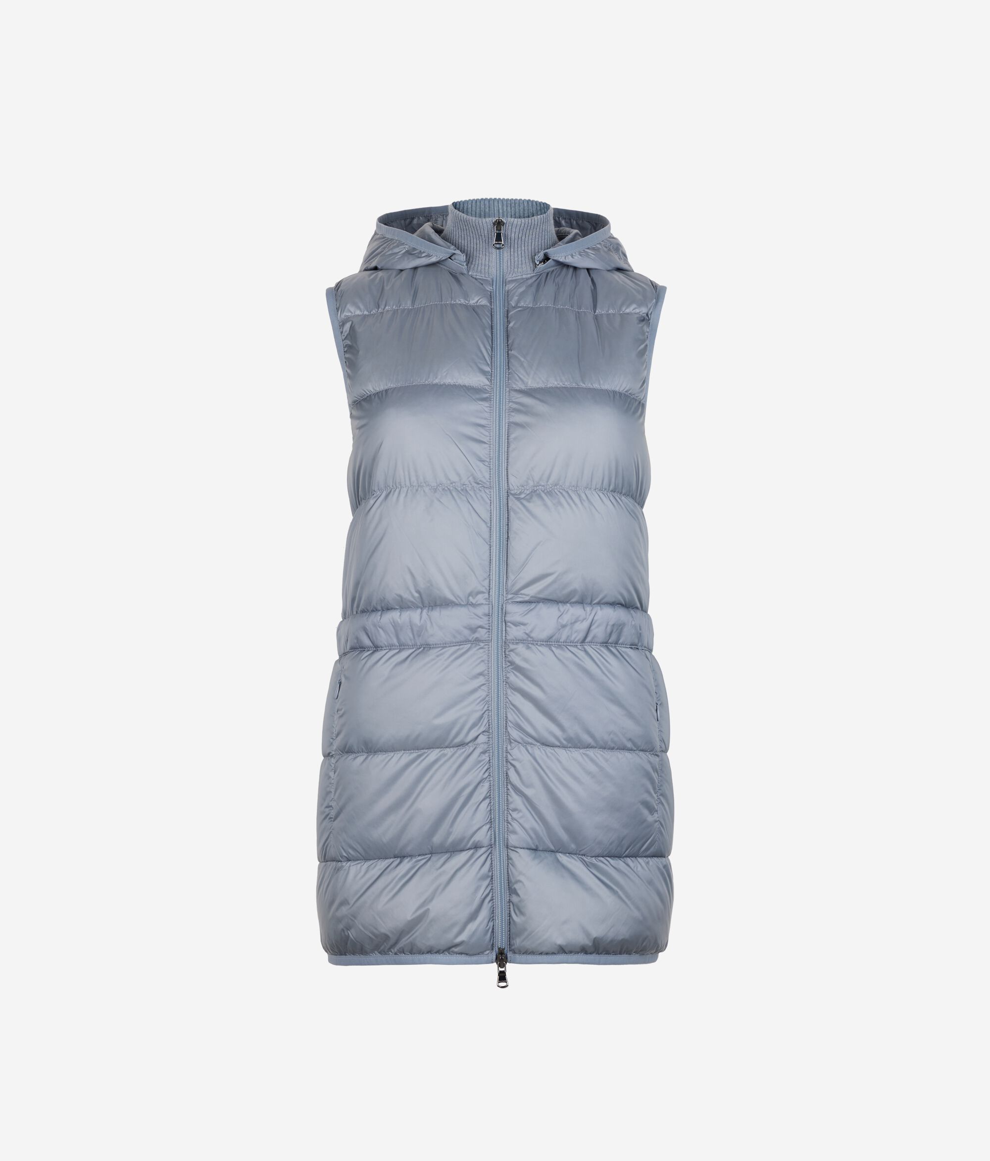 Cashmere Down Gilet with Drawstring