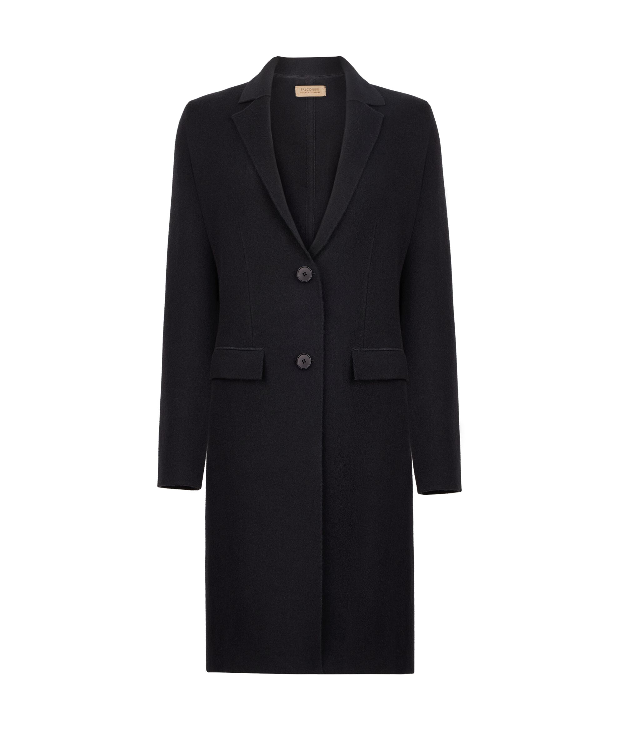 Basic Coat in Ultrasoft Cashmere