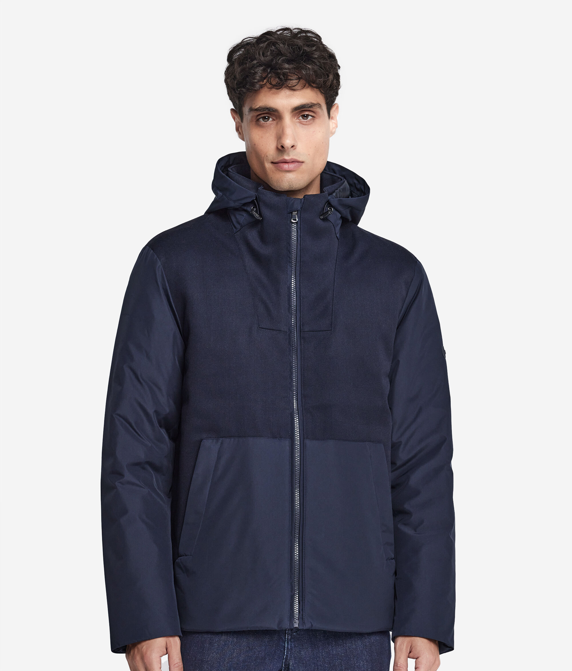 Veste en laine technique