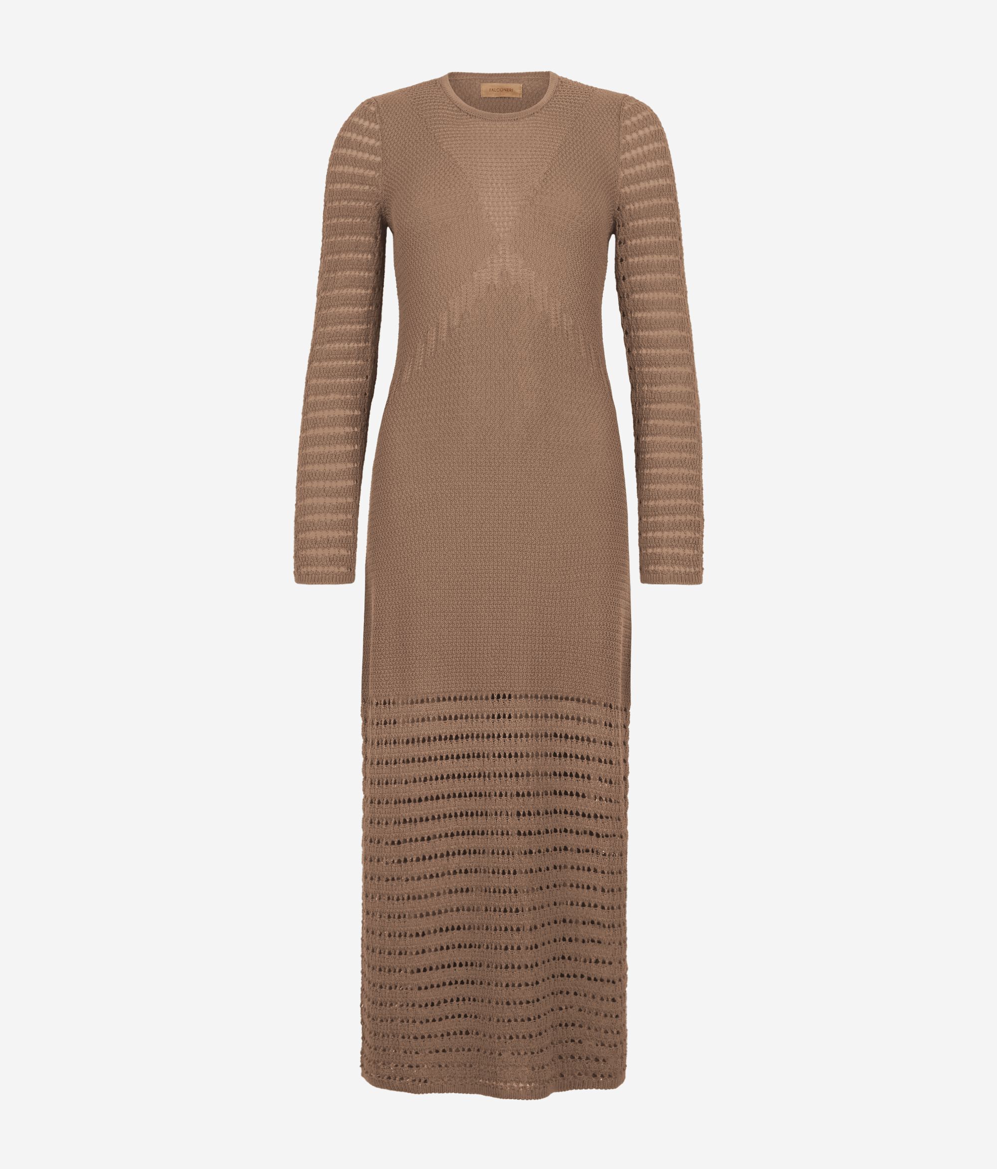 Robe ajourée au point de riz