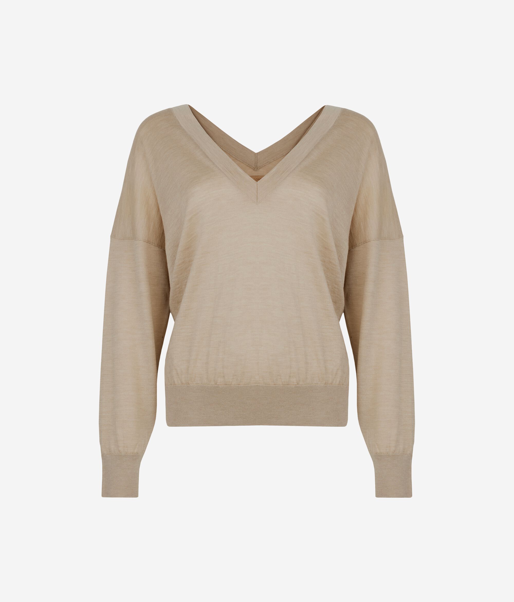 Pullover mit doppeltem V-Ausschnitt aus Kaschmir Ultrafine