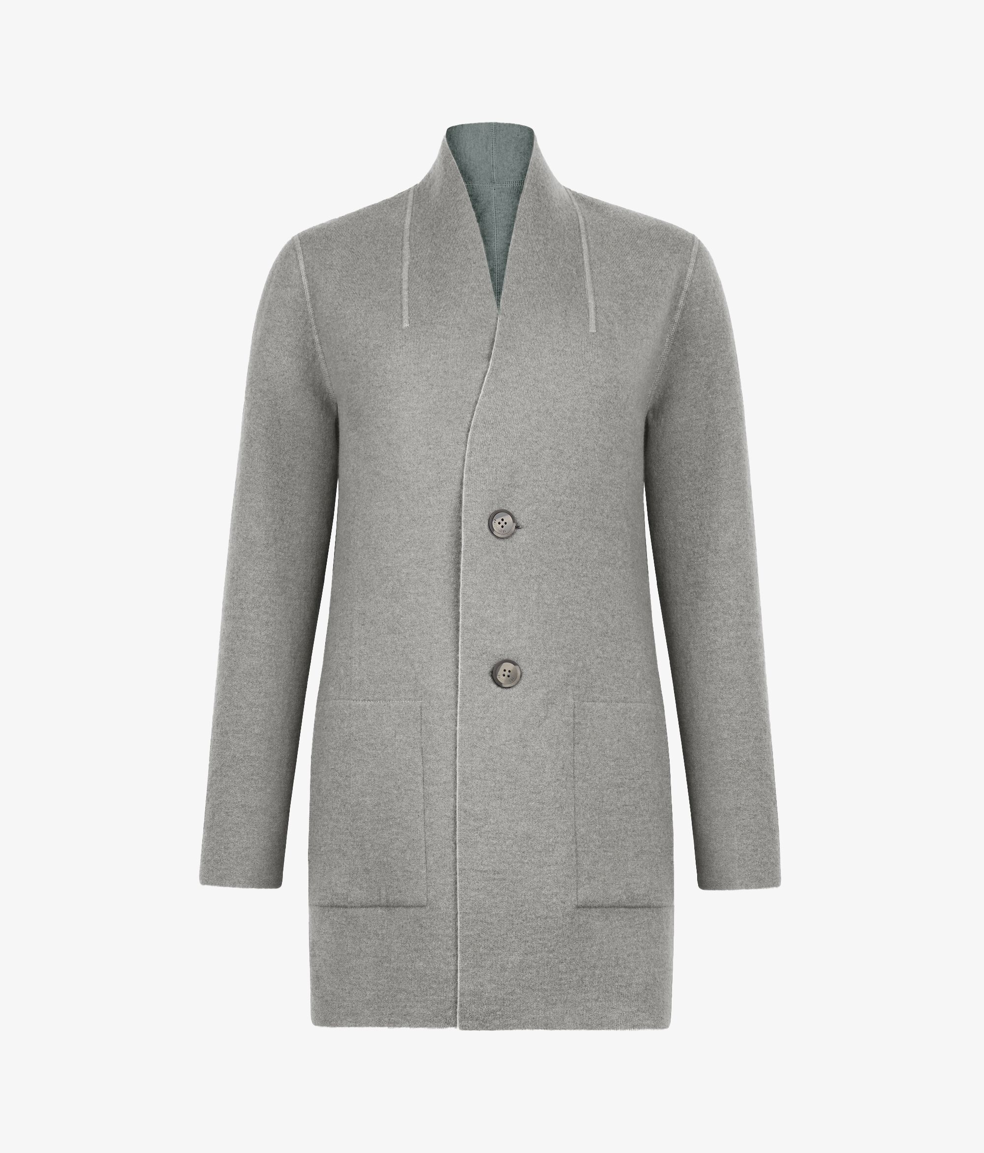 Farbe Aquamarin grau meliert