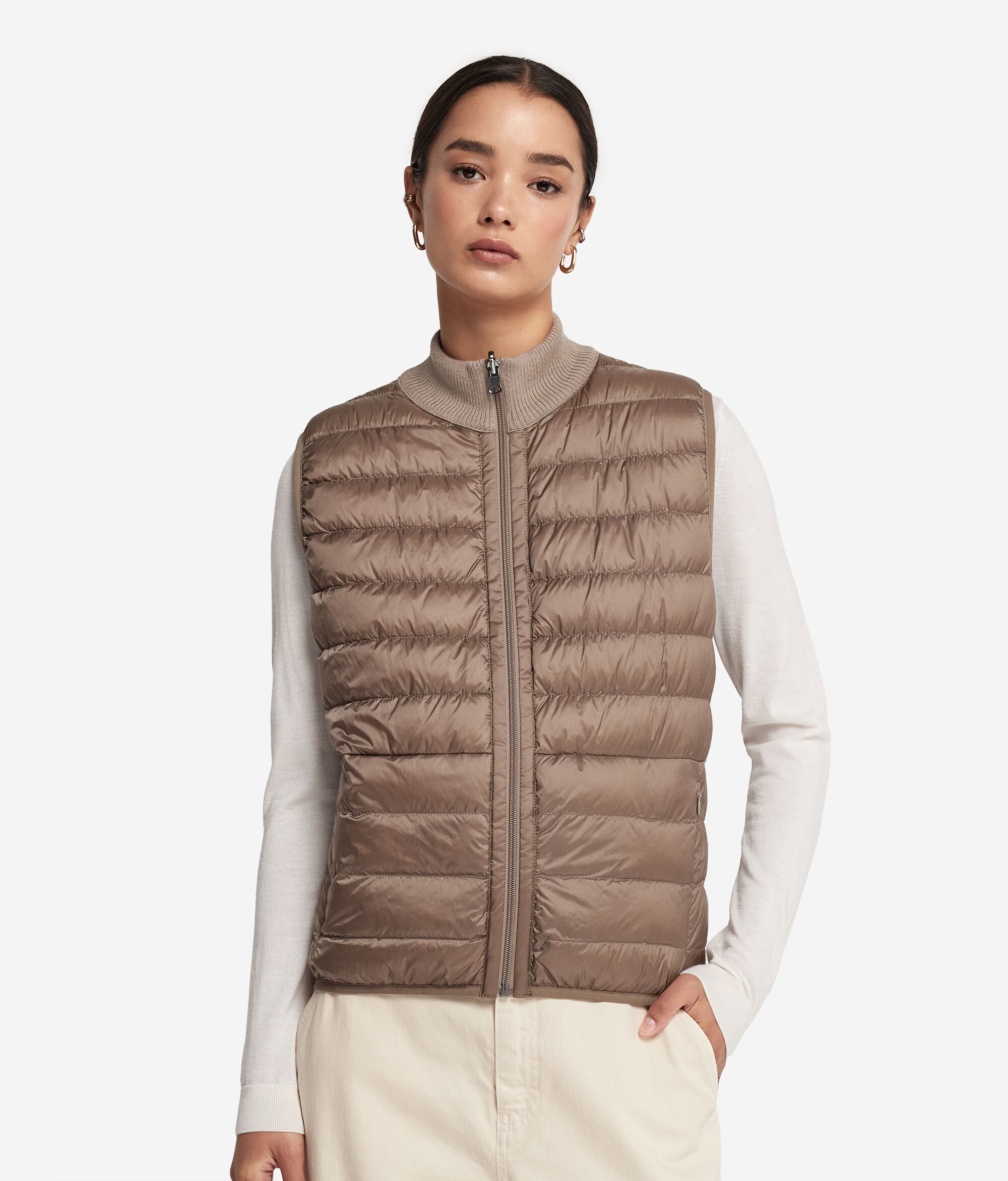 Reversible Cashmere Down Vest