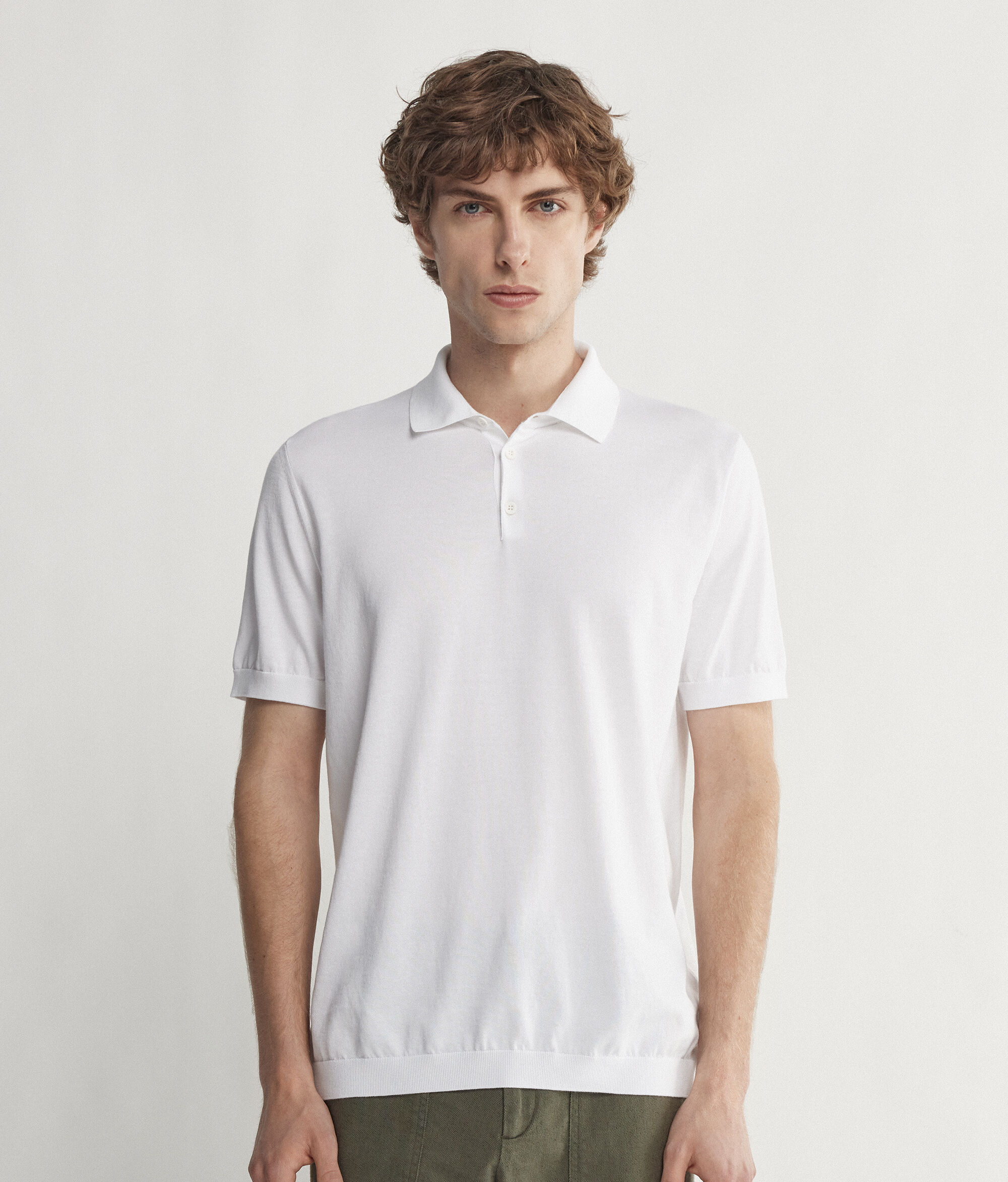 Polo de màniga curta de cotó fresh