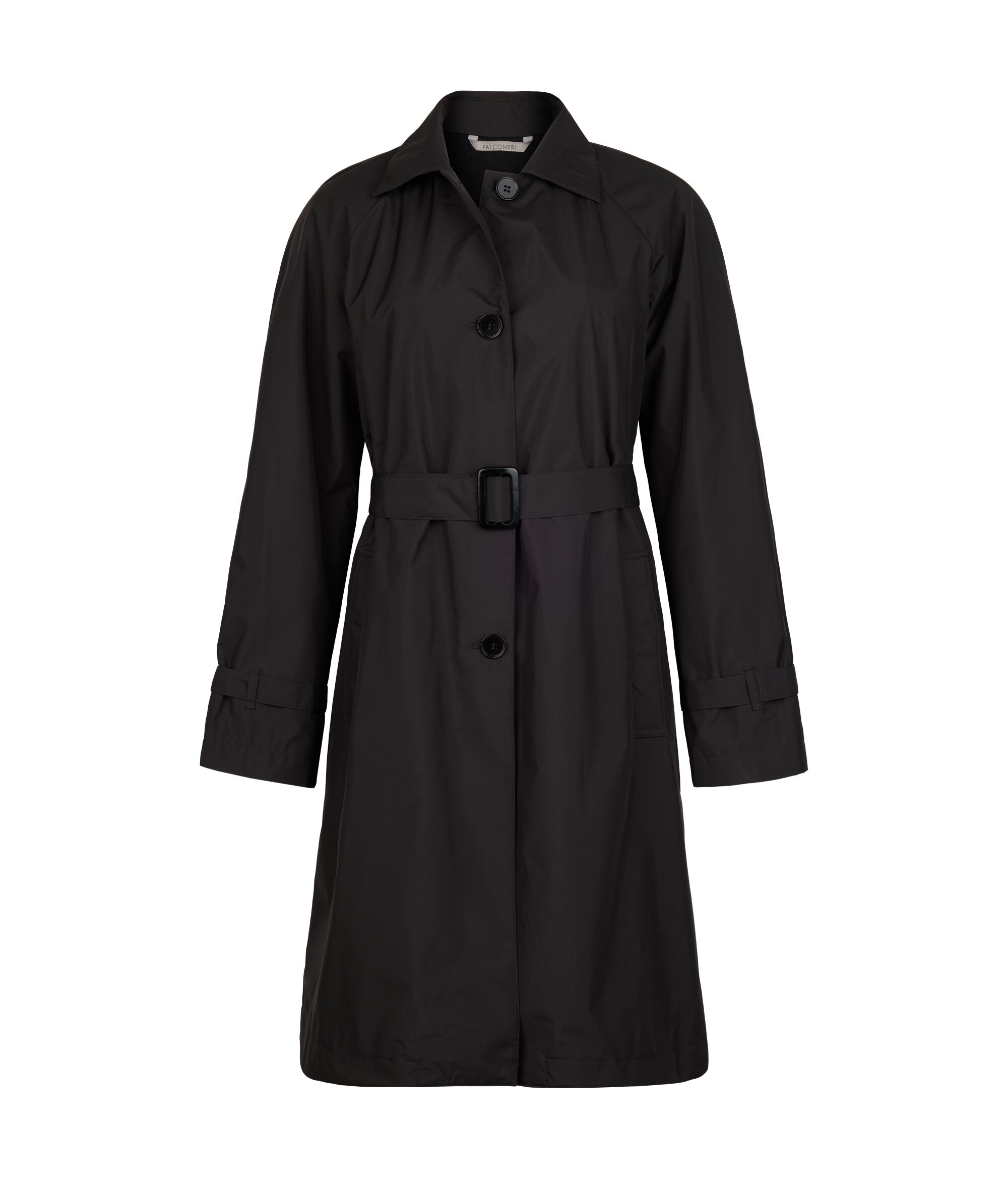 Long Technical Trench Coat