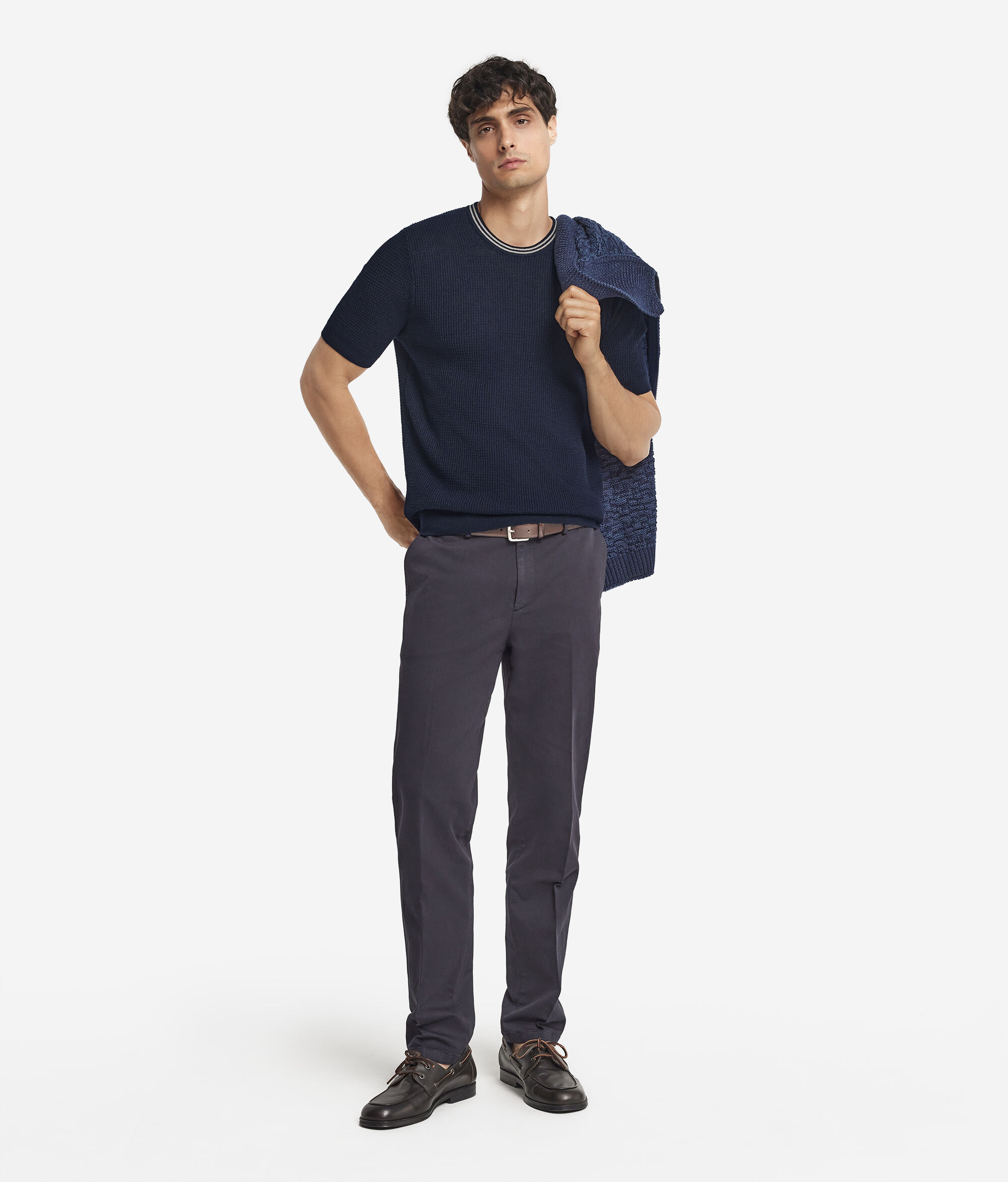ワッフル編み Tシャツ