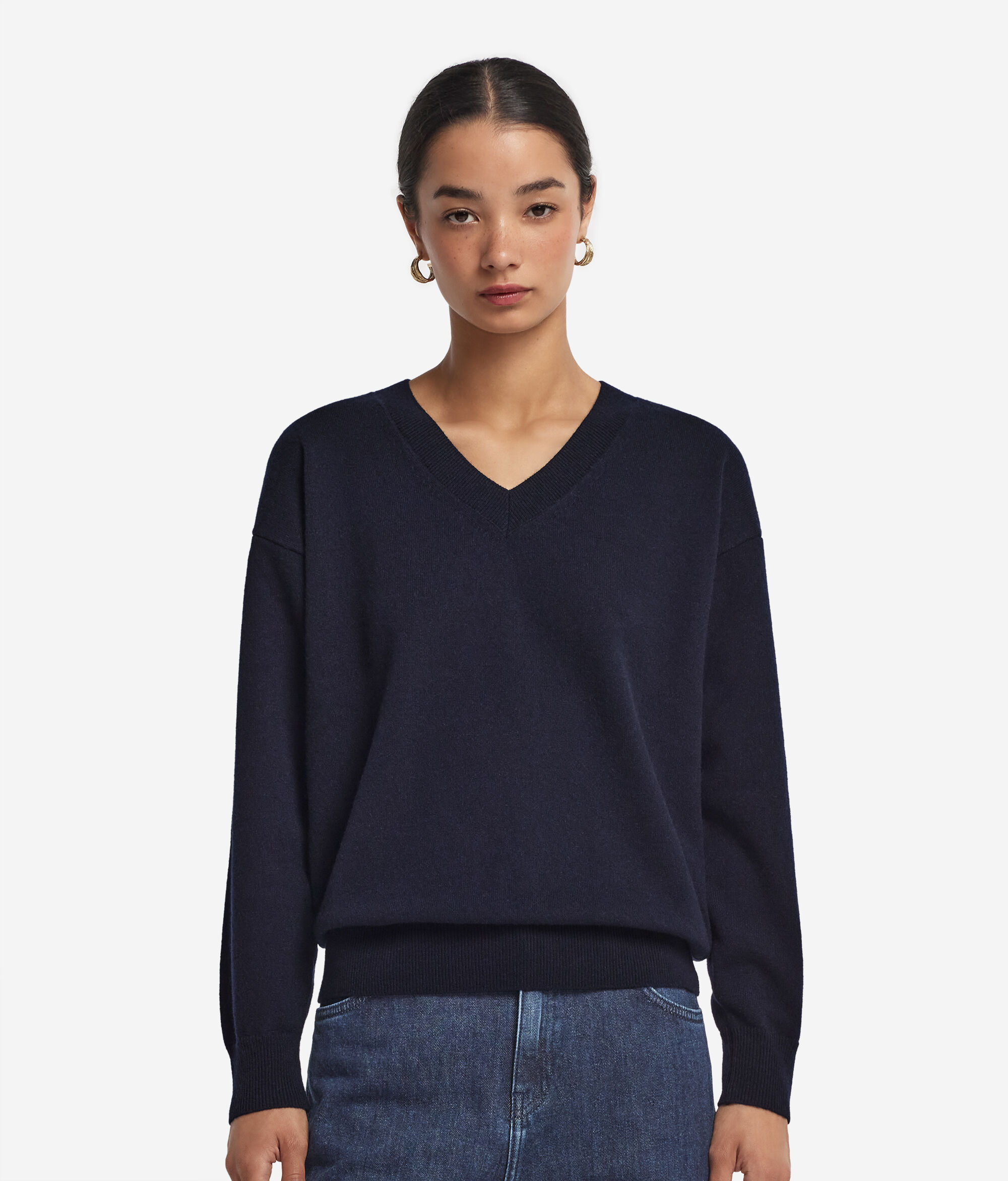 Ultrasoft Cashmere V-Neck Jumper