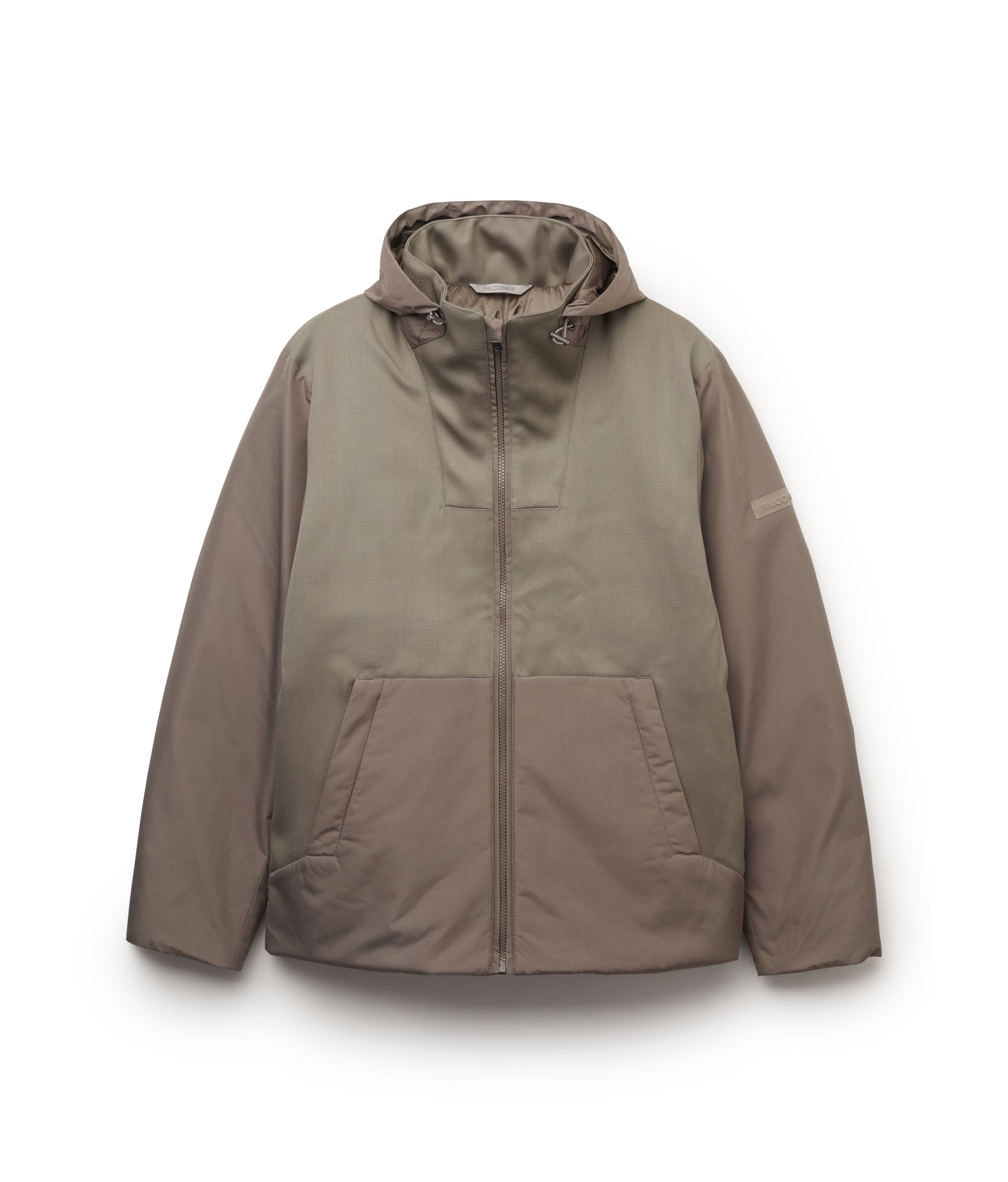 Chaqueta de lana técnica