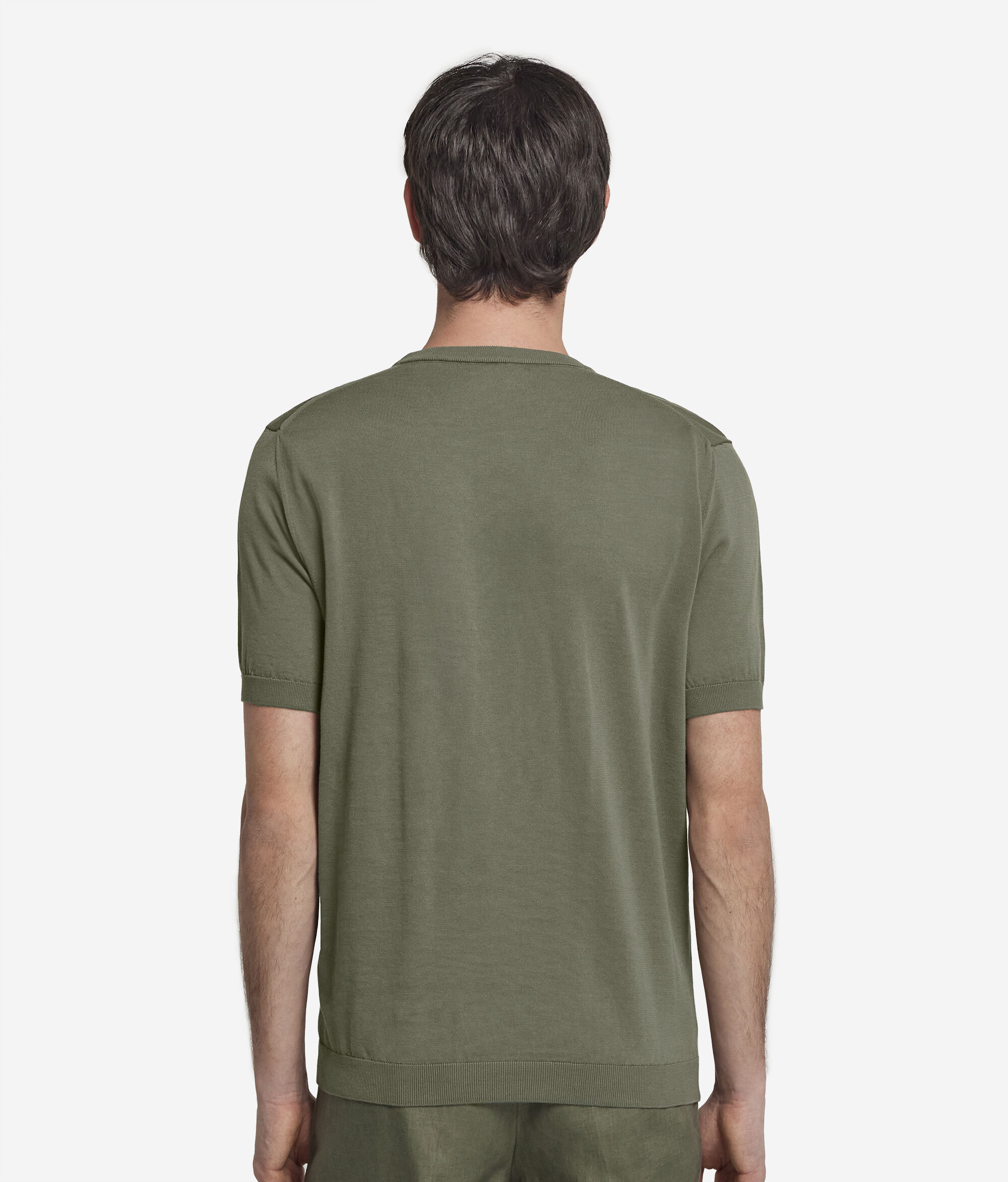 フレッシュコットン クルーネック ショートスリーブ Tシャツ