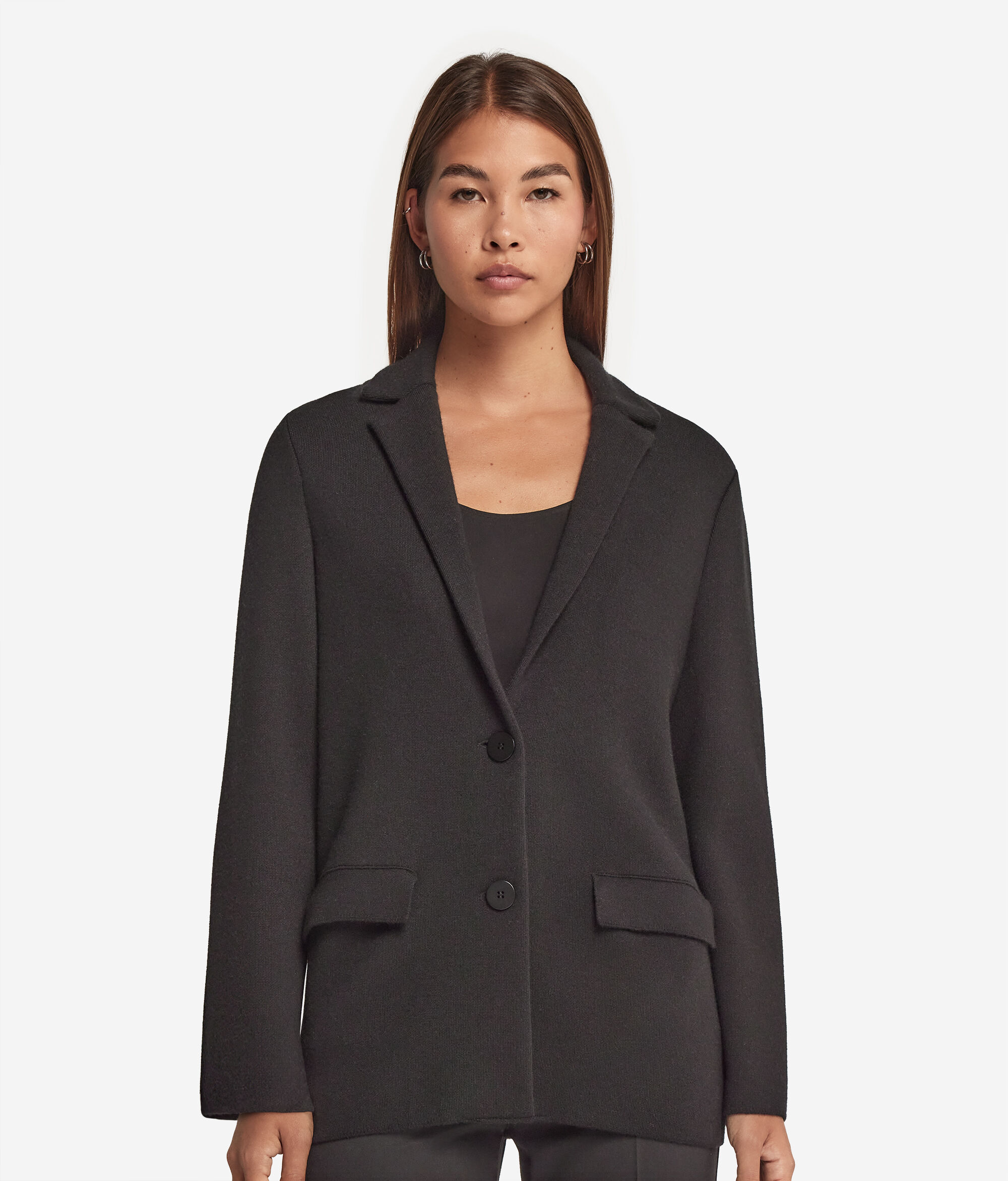 Chaqueta de tweed en Cashmere Ultrasoft