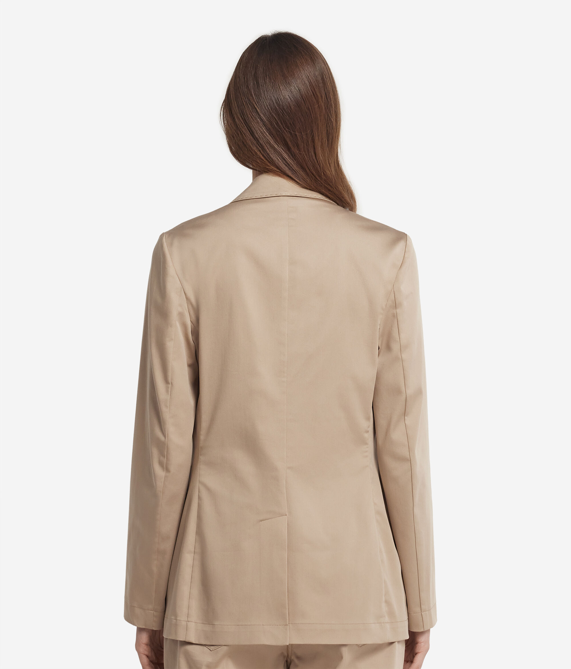 Blazer aus Baumwollgewebe