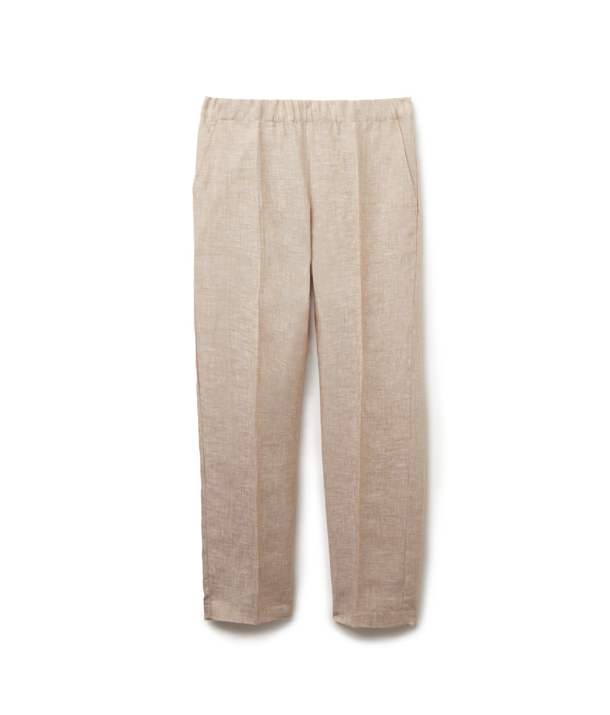 Linen Cigarette Pants