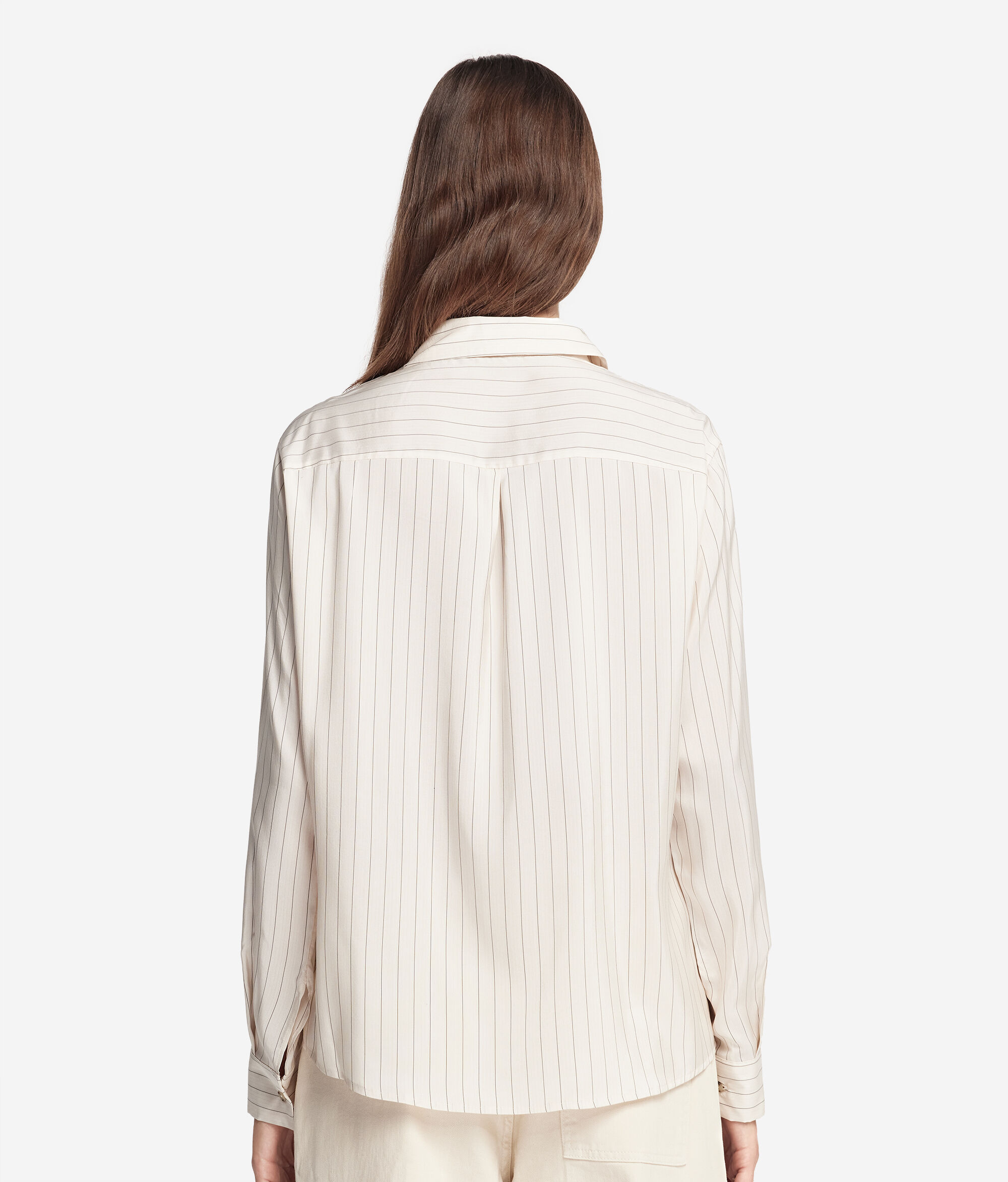 Striped Silk Shirt