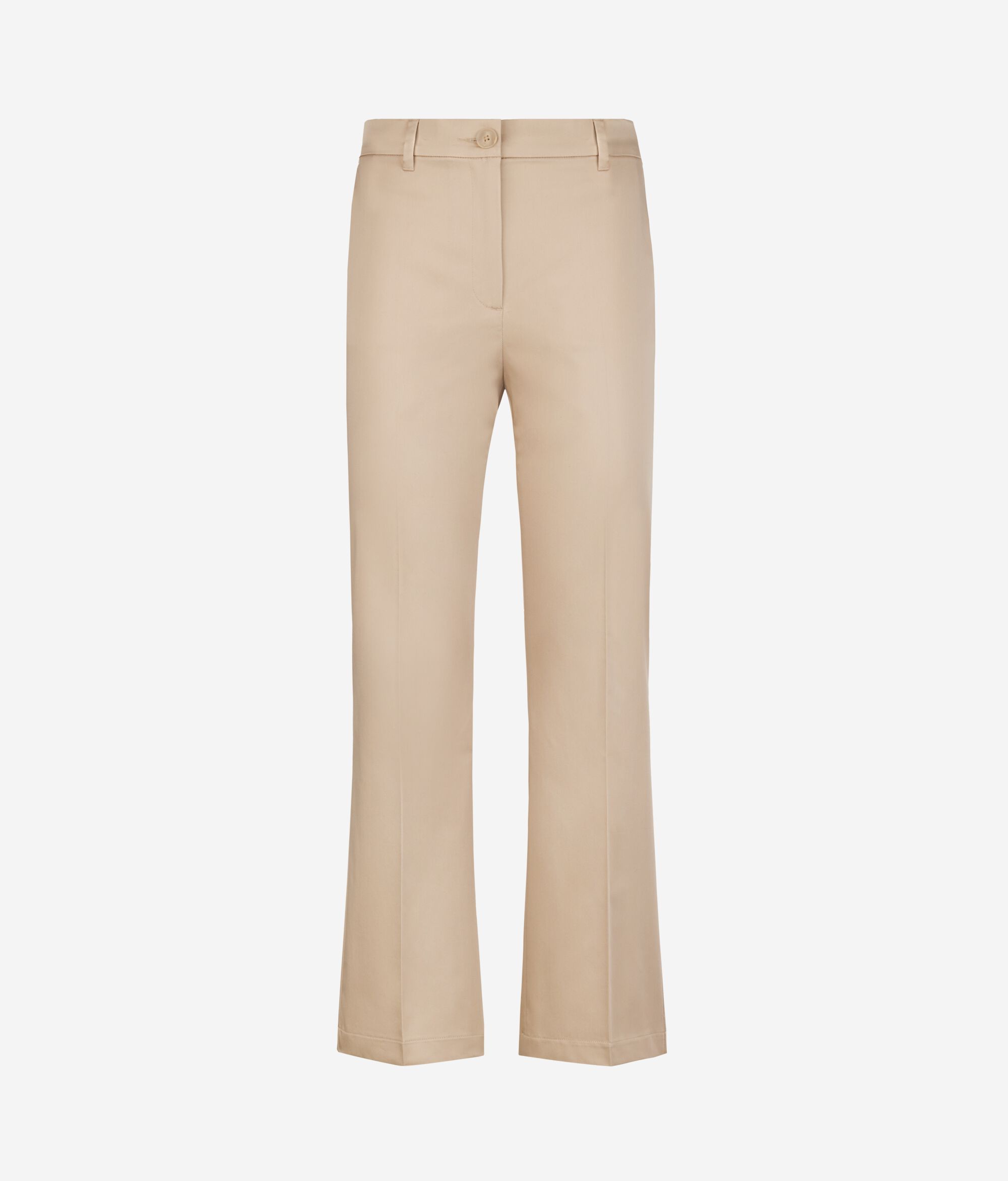 Cotton Fabric Flared Pants