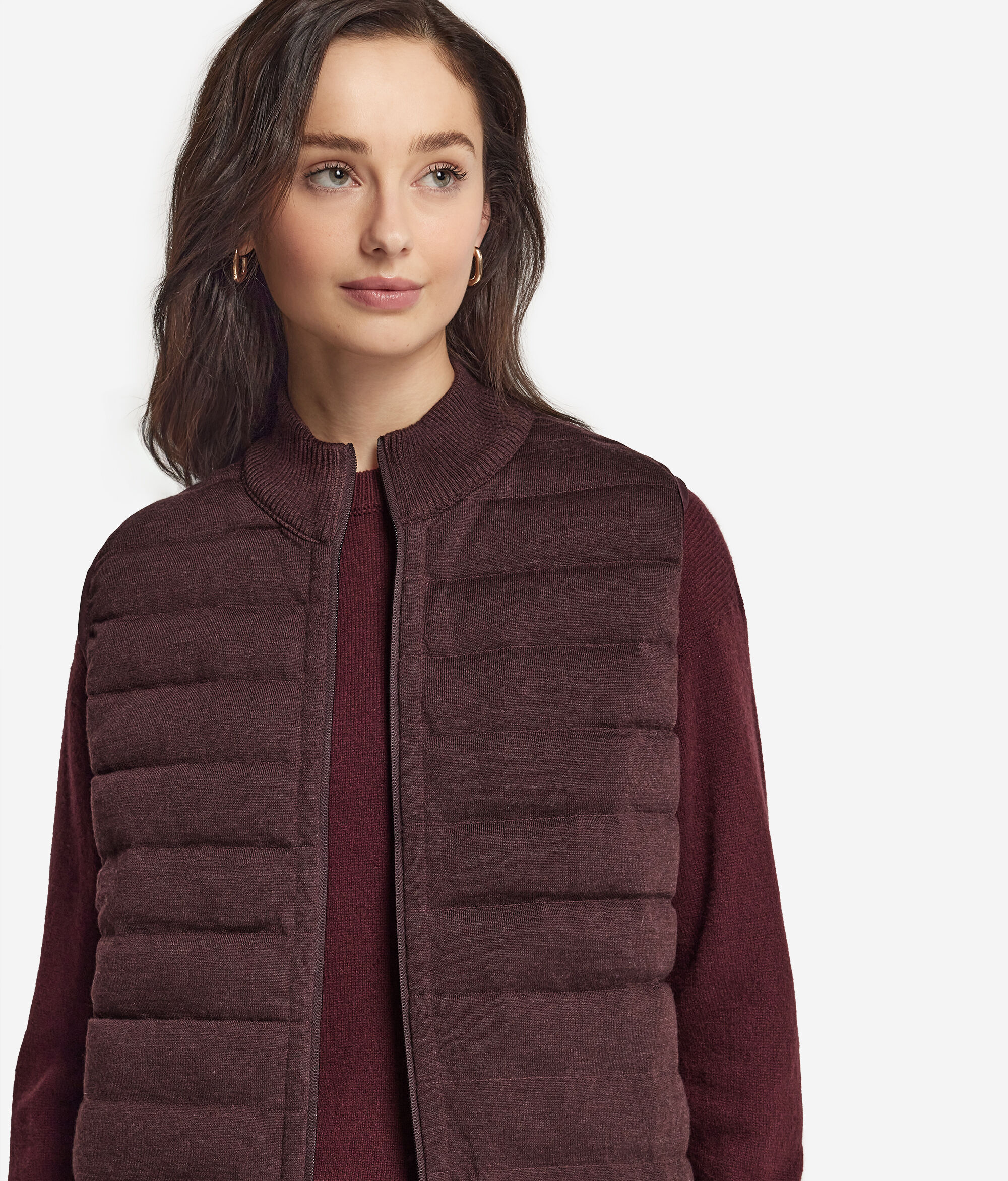 Reversible Cashmere Down Gilet