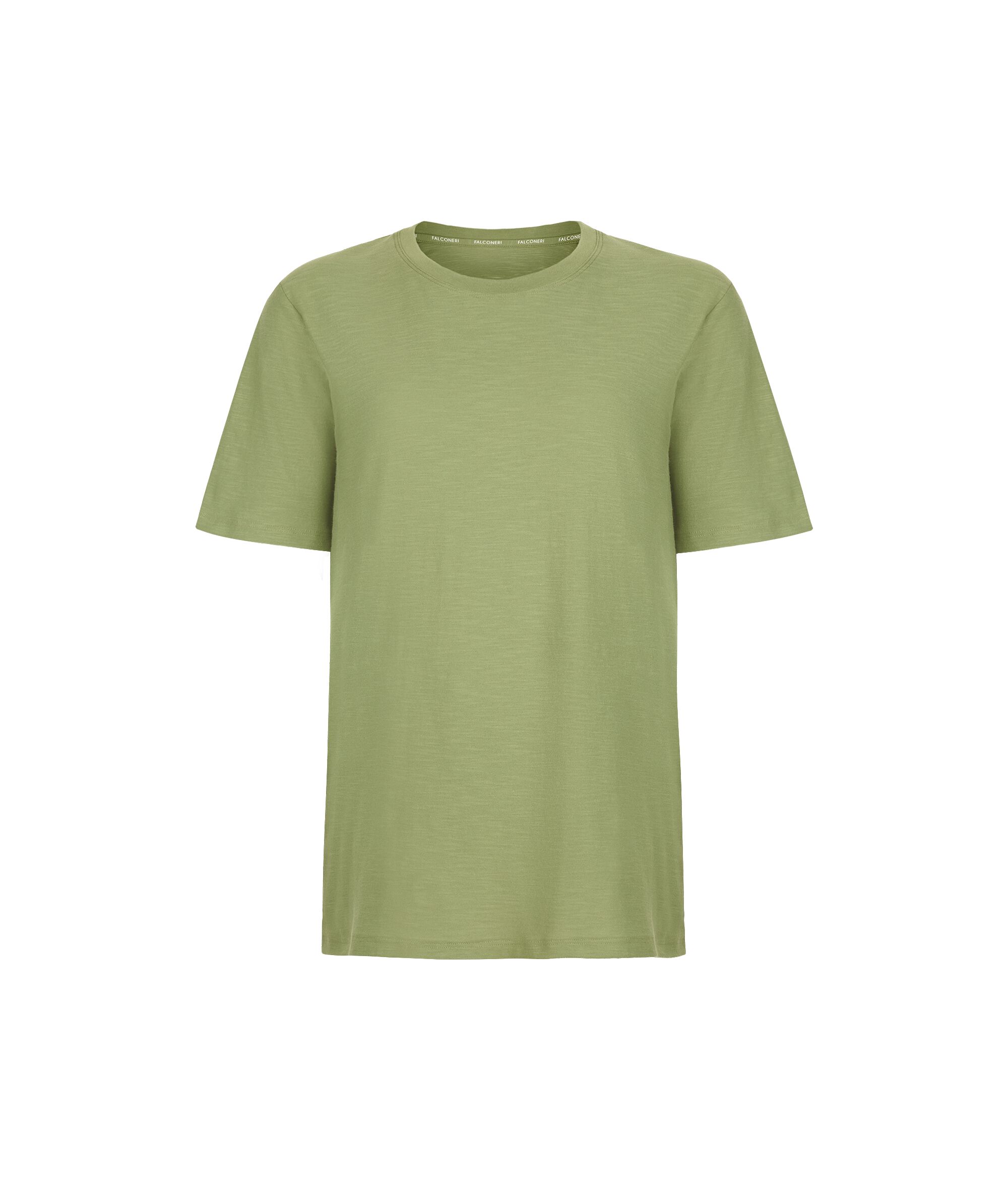 コットン ショートスリーブ クルーネックTシャツ