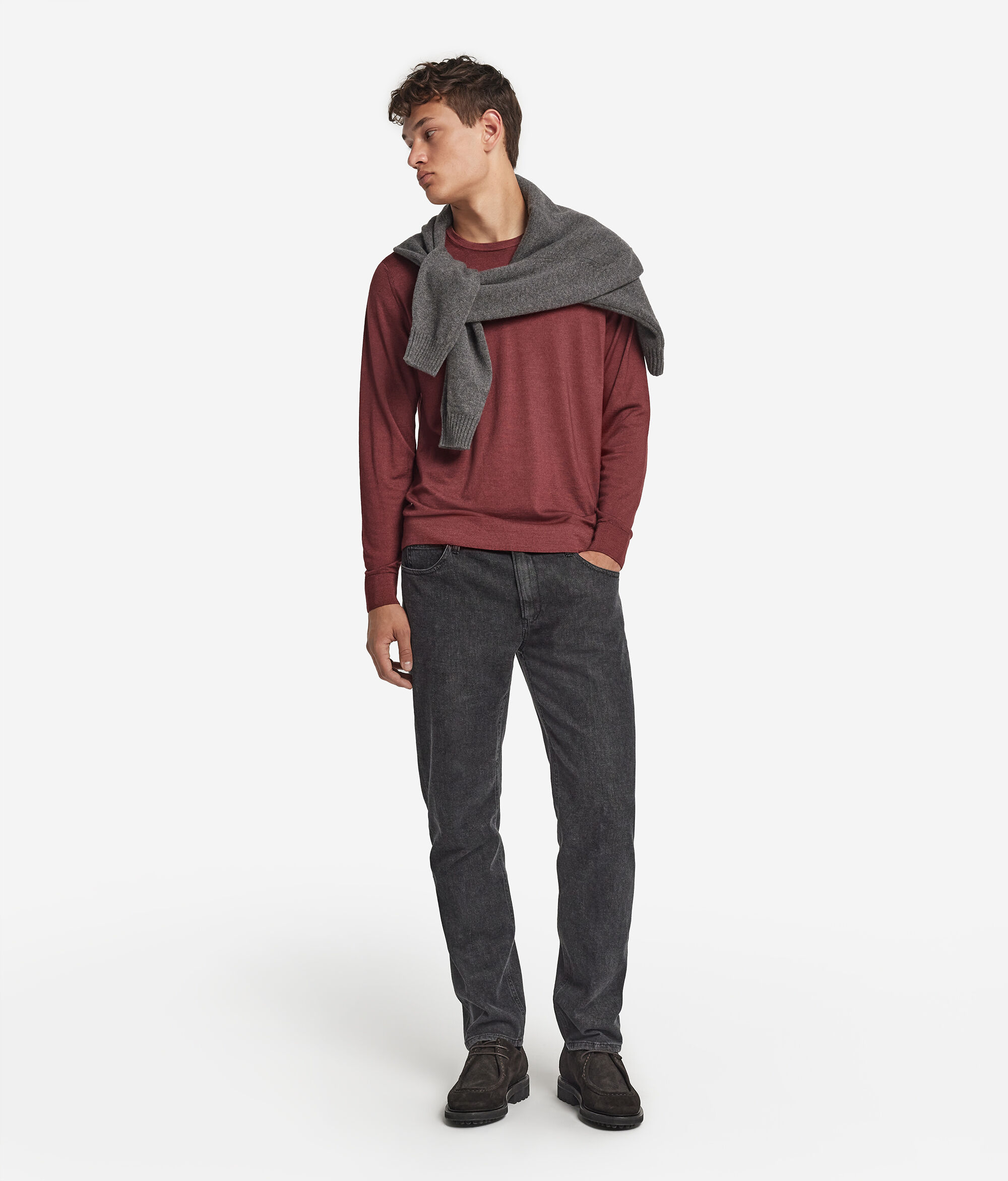 Girocollo in Cashmere Ultrafine