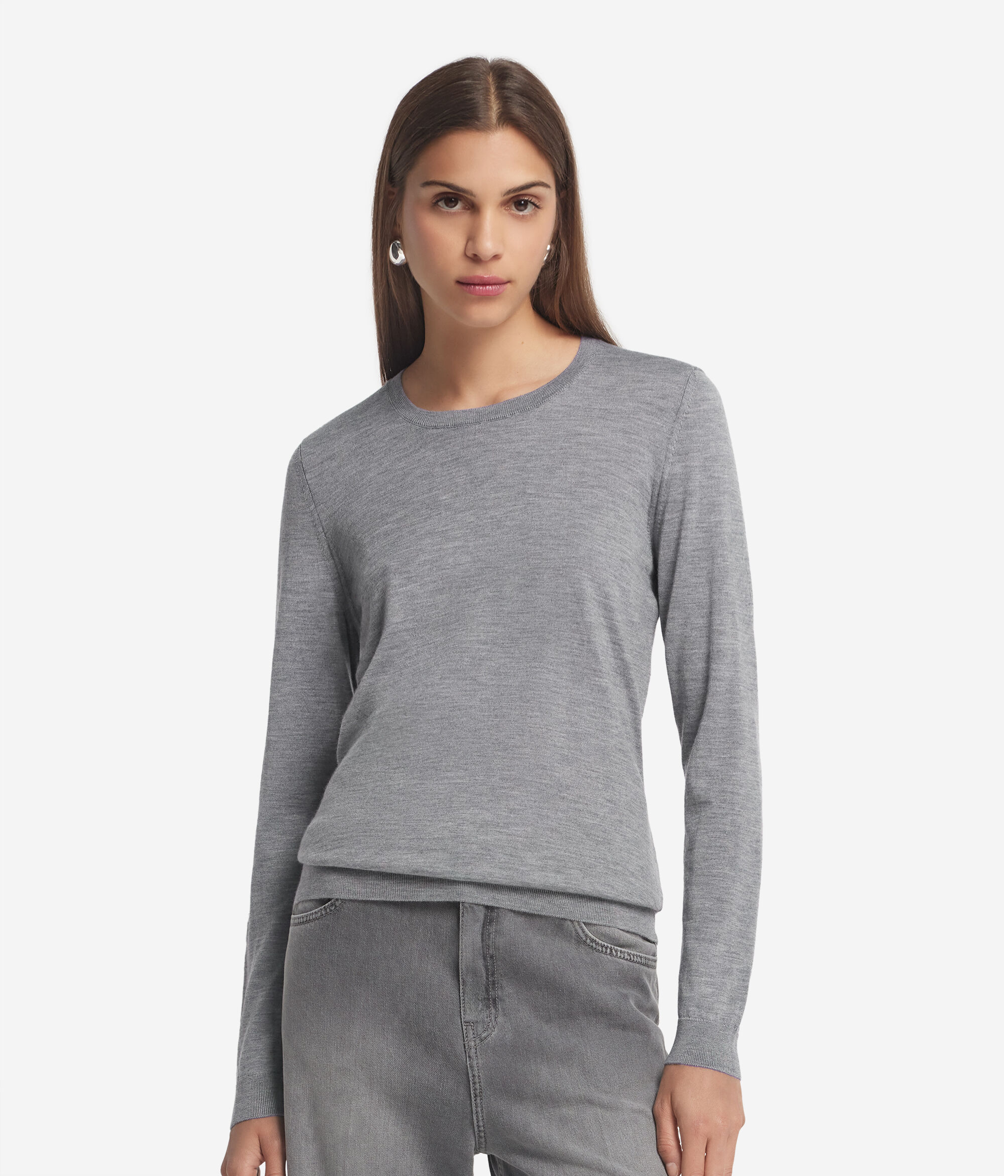 Maglia girocollo in Cashmere Ultrafine