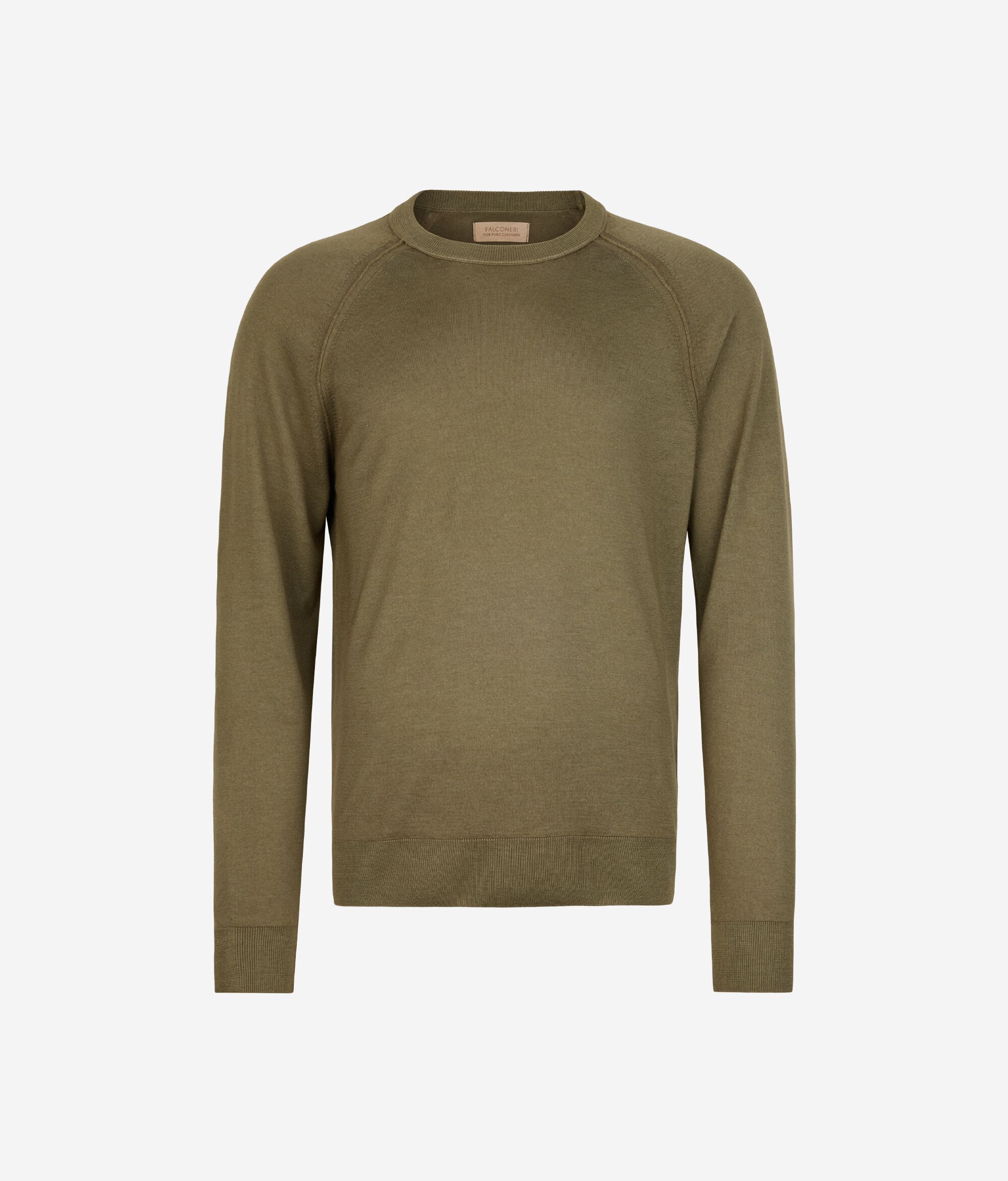 Girocollo con manica reglan in Cashmere Ultrafine