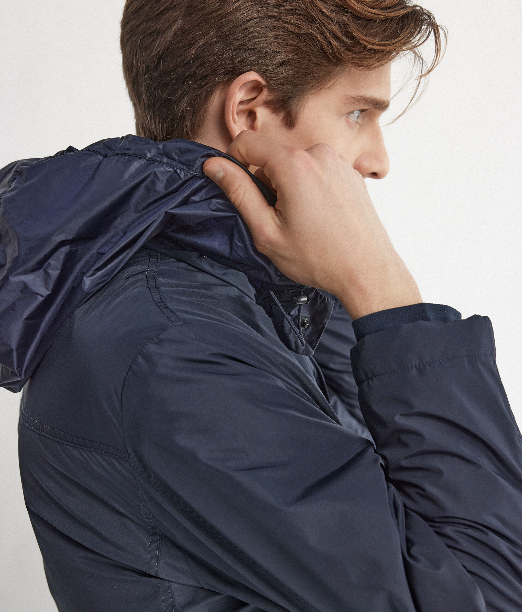 Cashmere Technical Fabric Parka