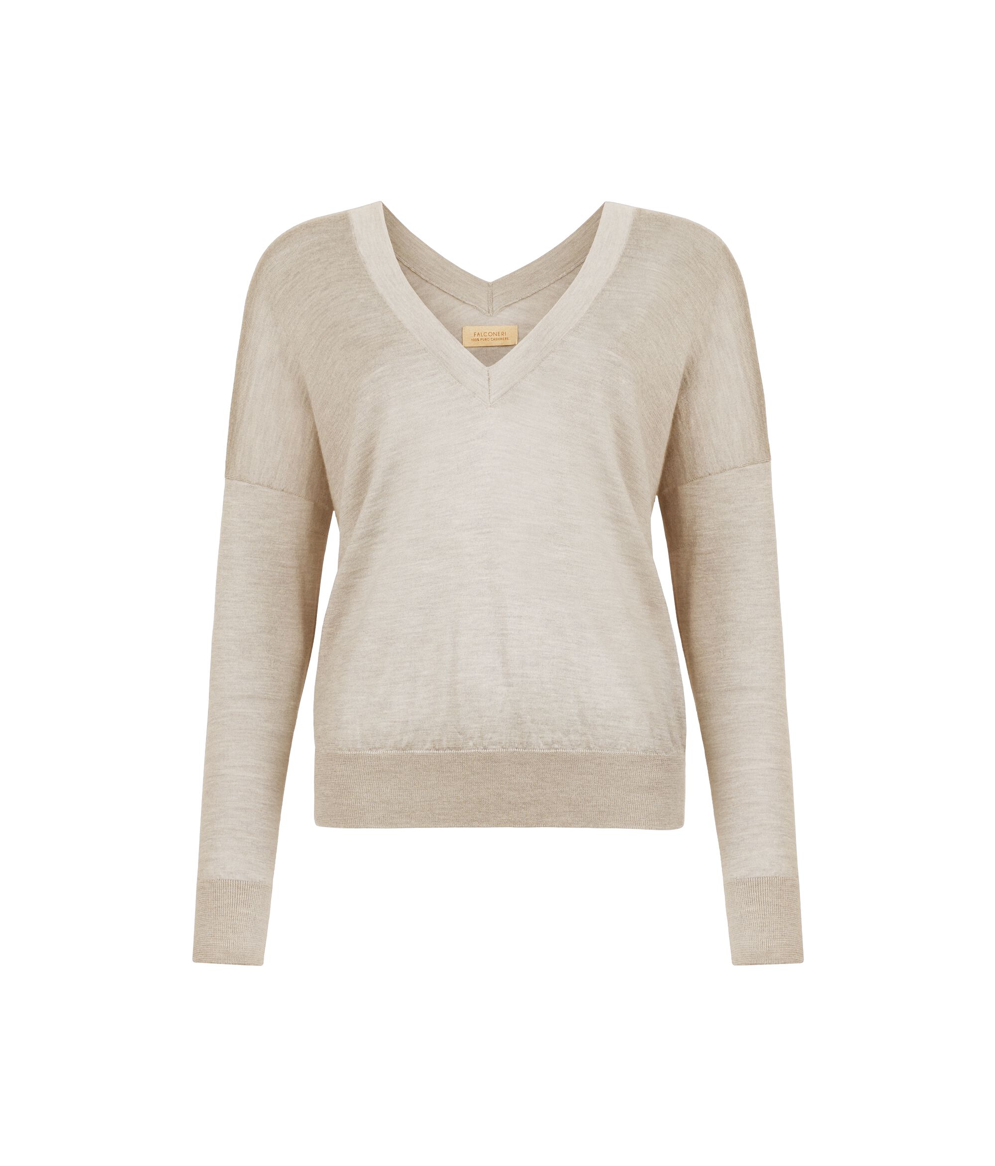 Ultrafine Cashmere Double V-Neck Jumper