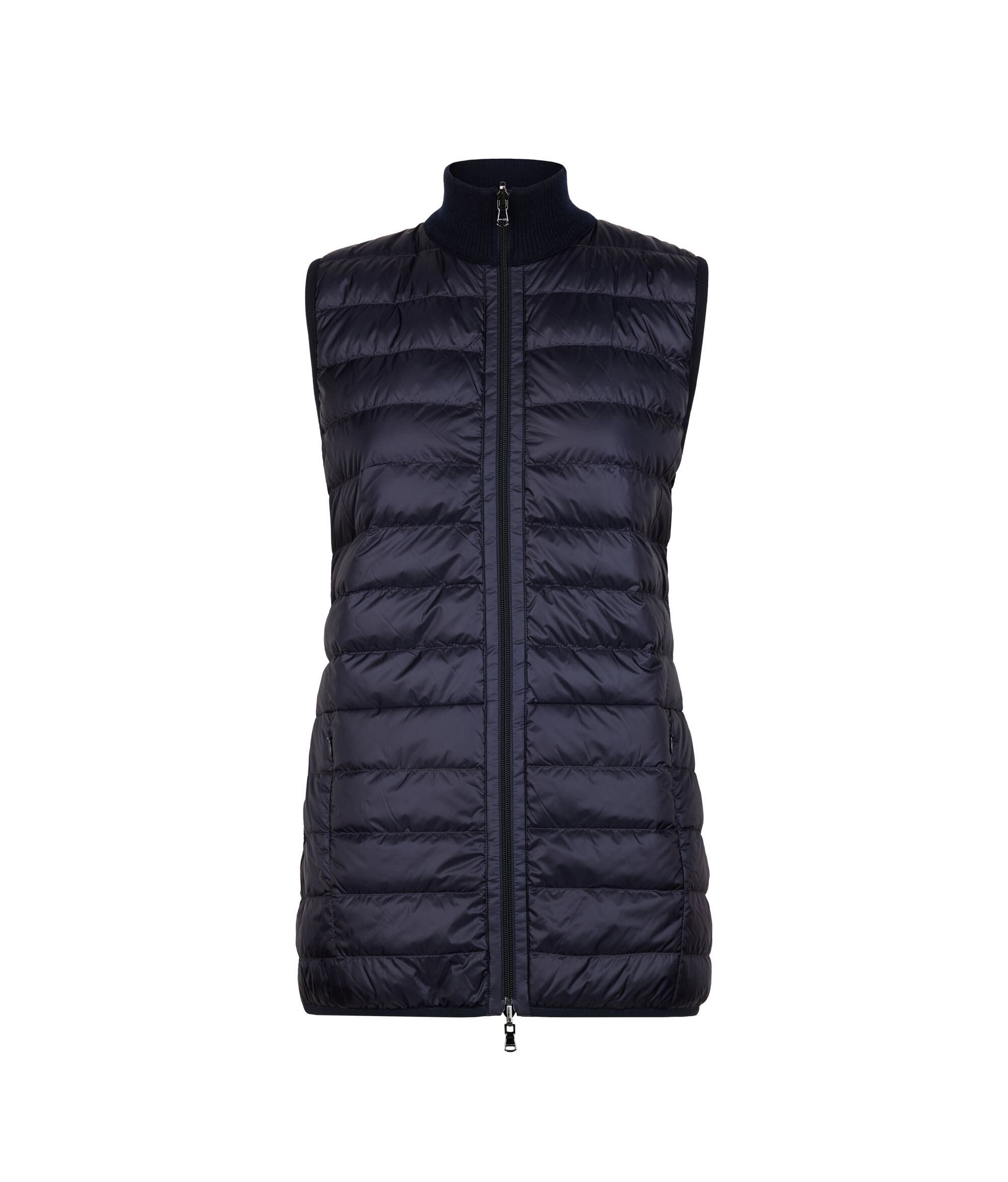 Reversible Sleeveless Short Quilted Jacket