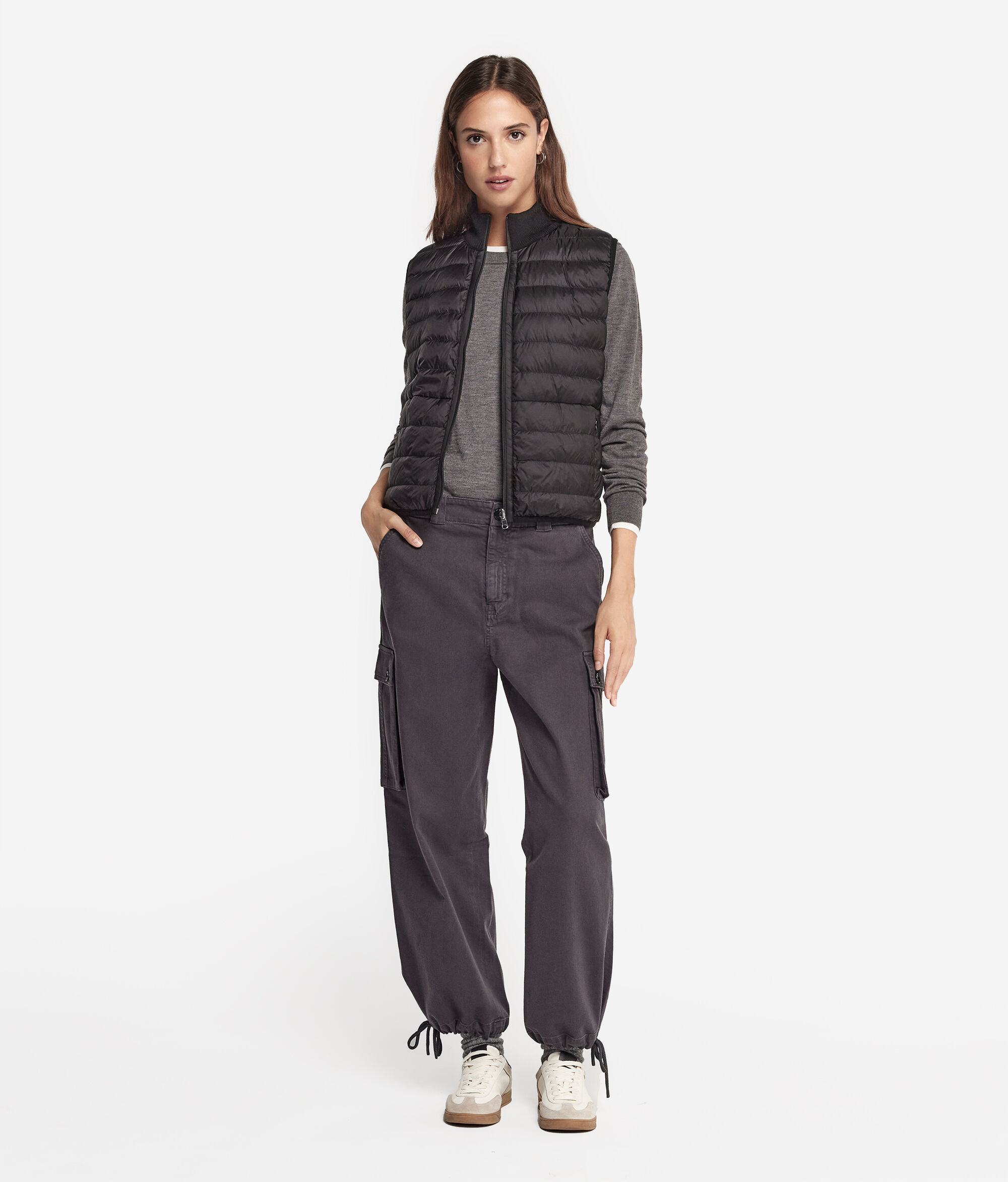 Two-Tone Down Gilet