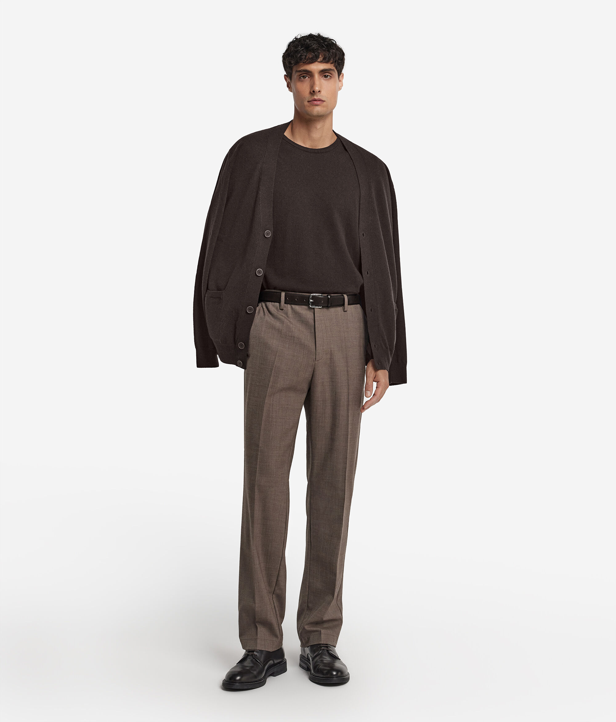 Camisola com Decote Redondo em Ultrasoft Cashmere