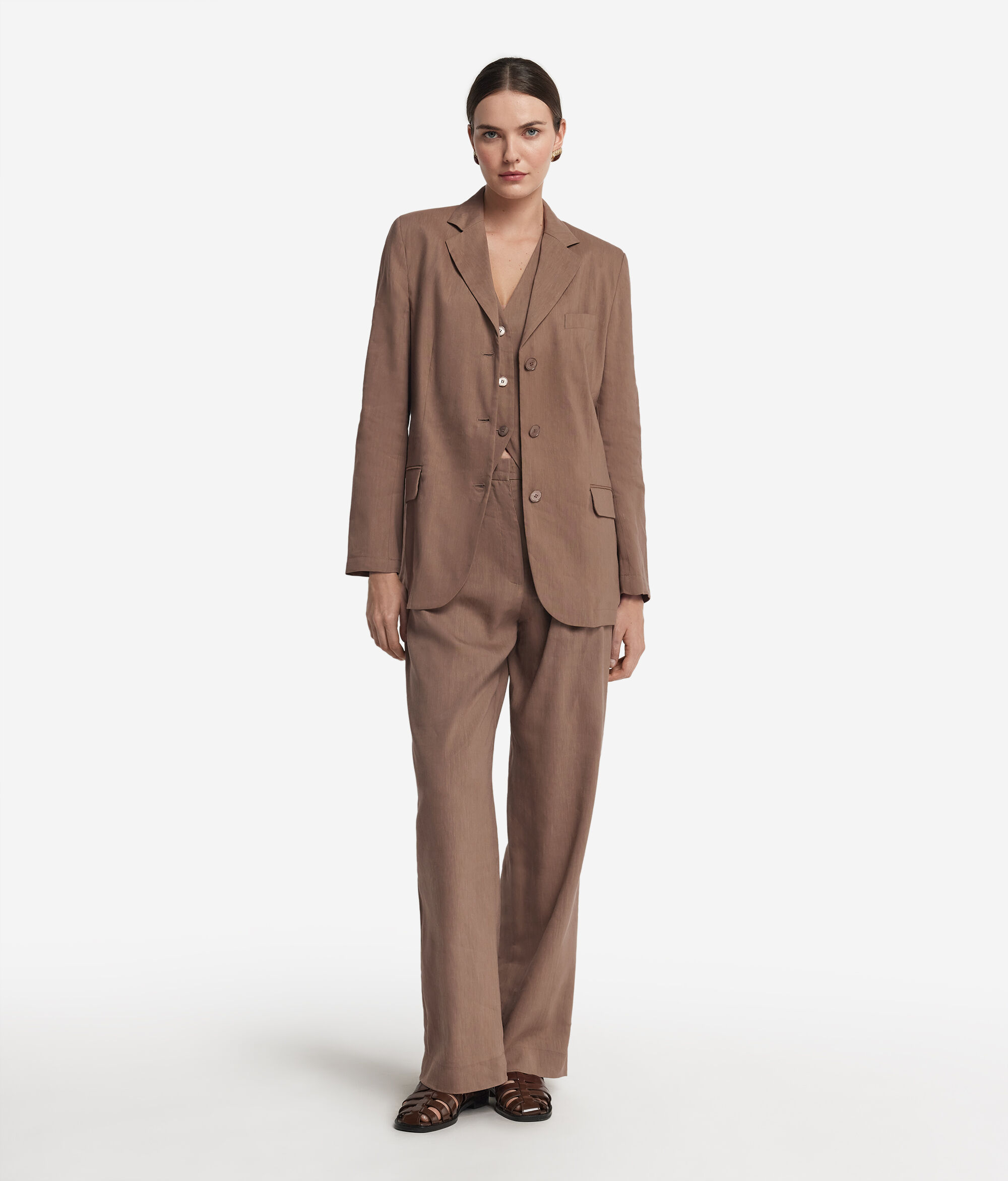 Linen Viscose Blazer