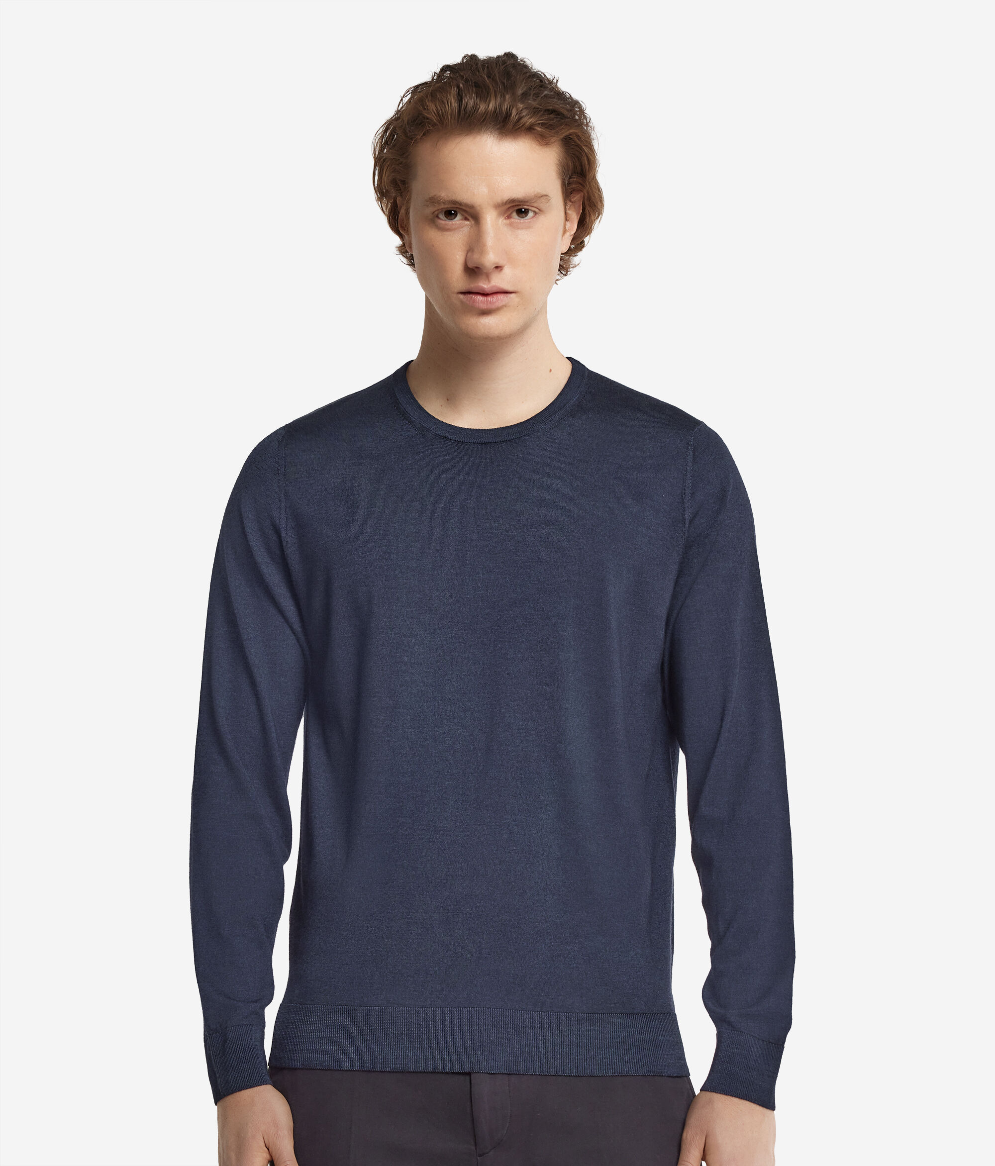 Maglia Girocollo in Cashmere Ultrafine