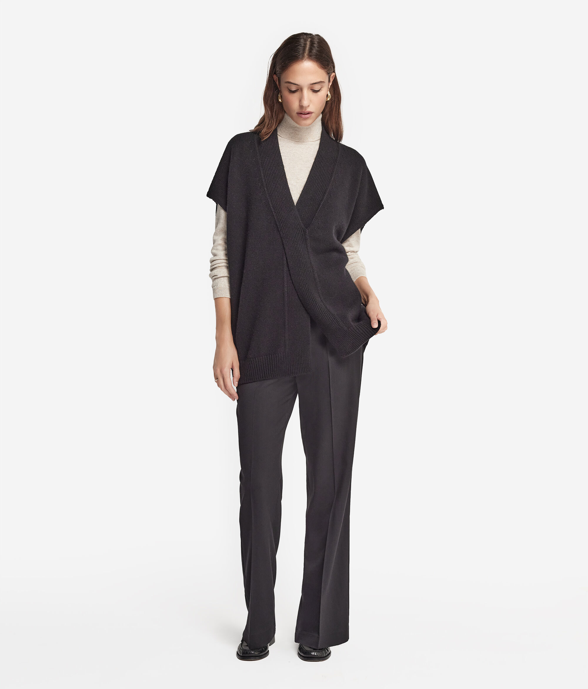 Ultrasoft Cashmere Crossover Cape