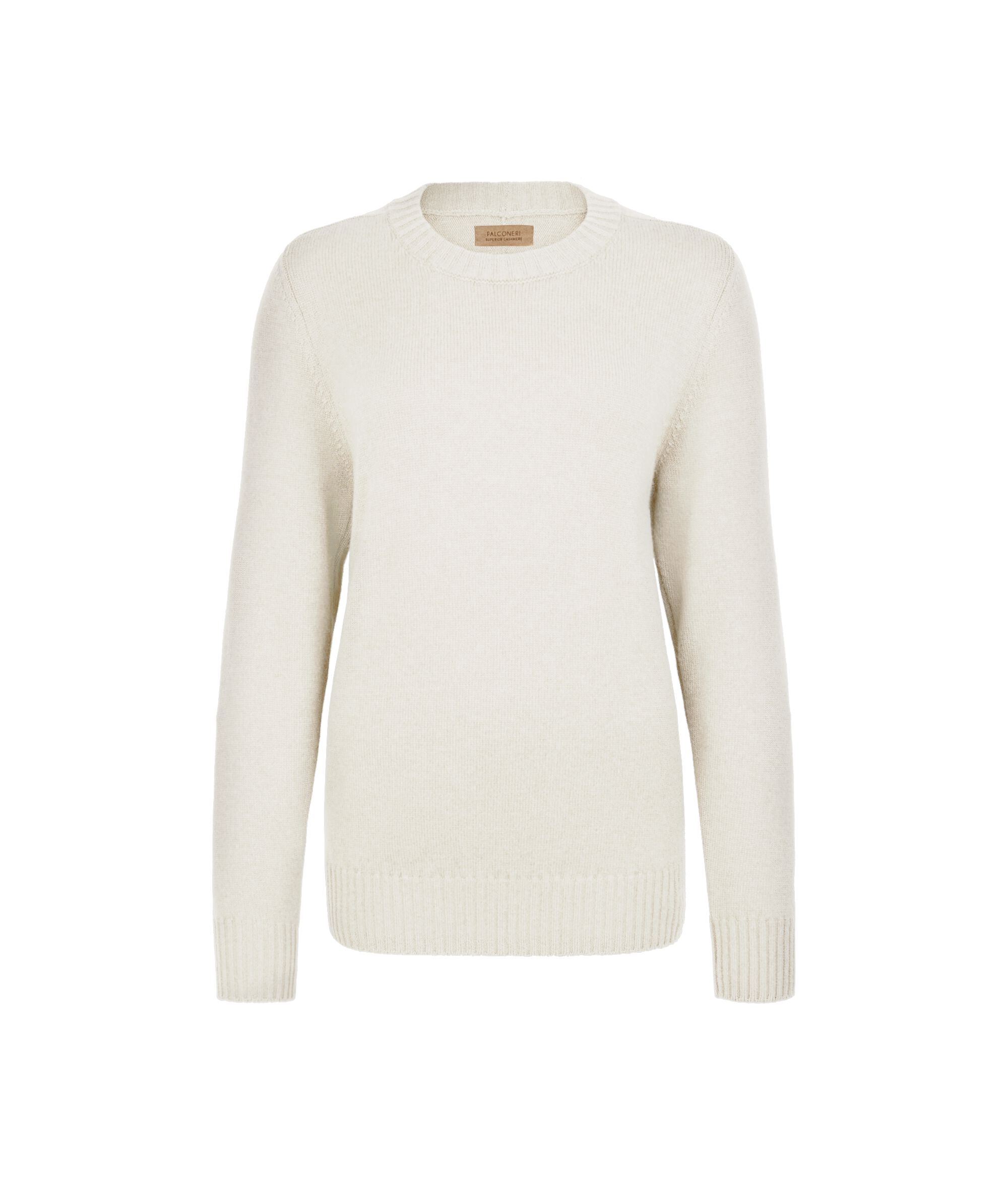 Ultrasoft Cashmere Reglan Omuz Detaylı Yuvarlak Yaka Kazak