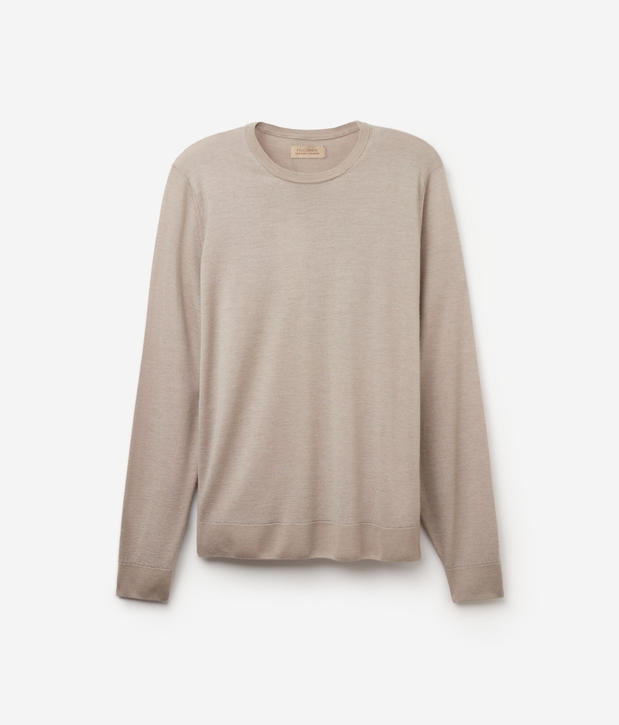 Round-Neck Ultrafine Cashmere Jumper