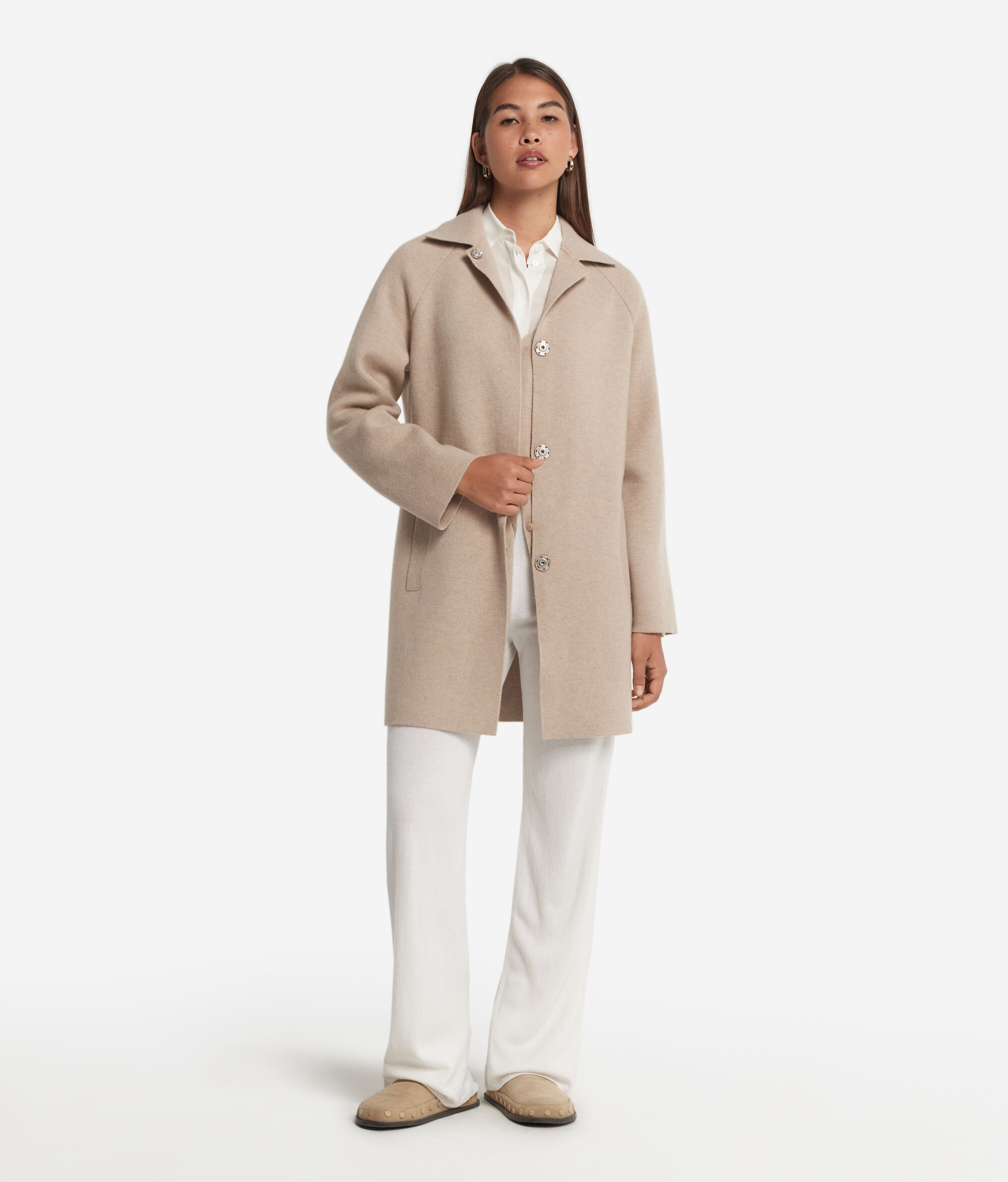 Παλτό από Ultrasoft Cashmere με Γιακά