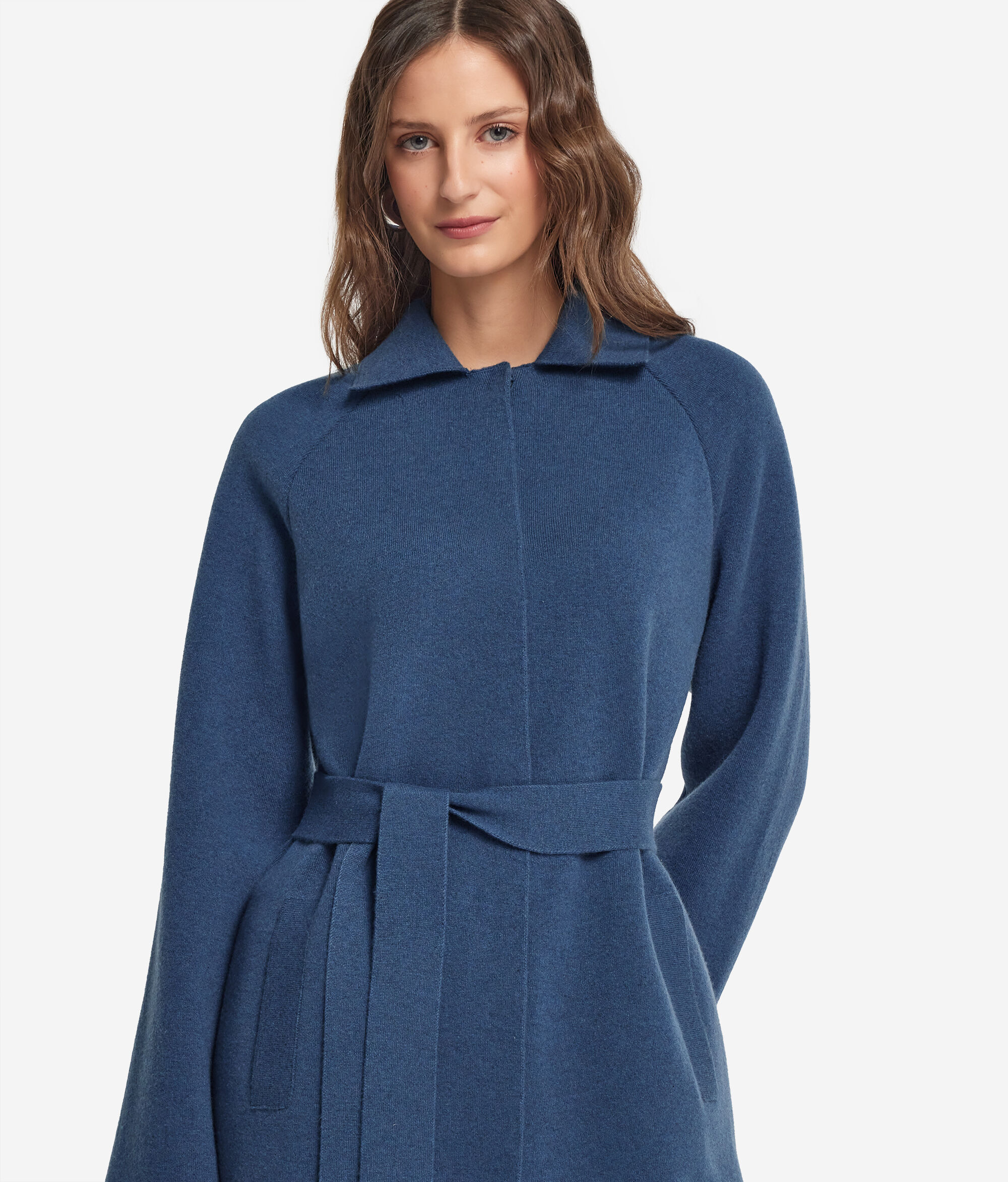 Ultrasoft Cashmere Coat with Collar