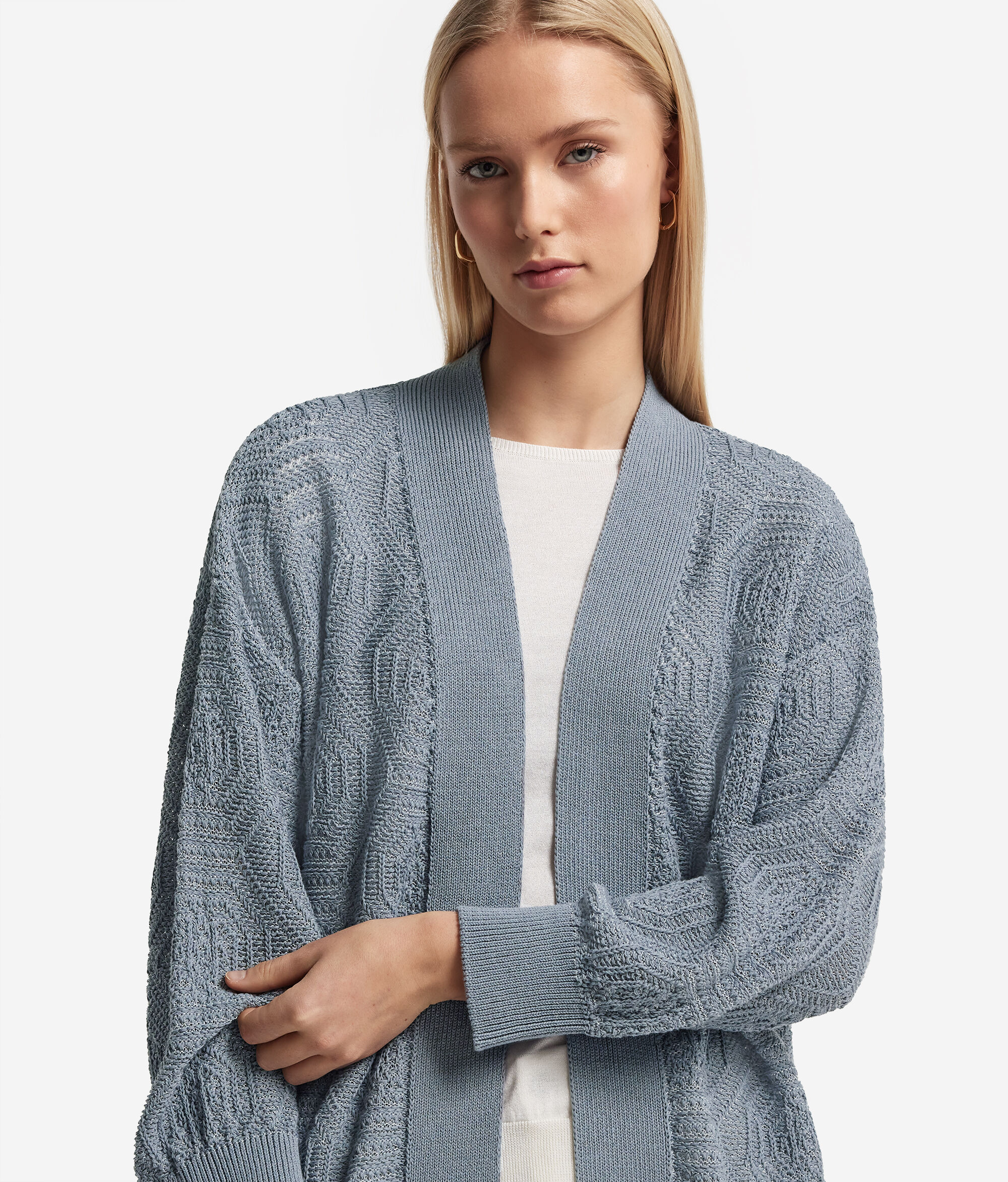 Kimono mit geometrischem Design