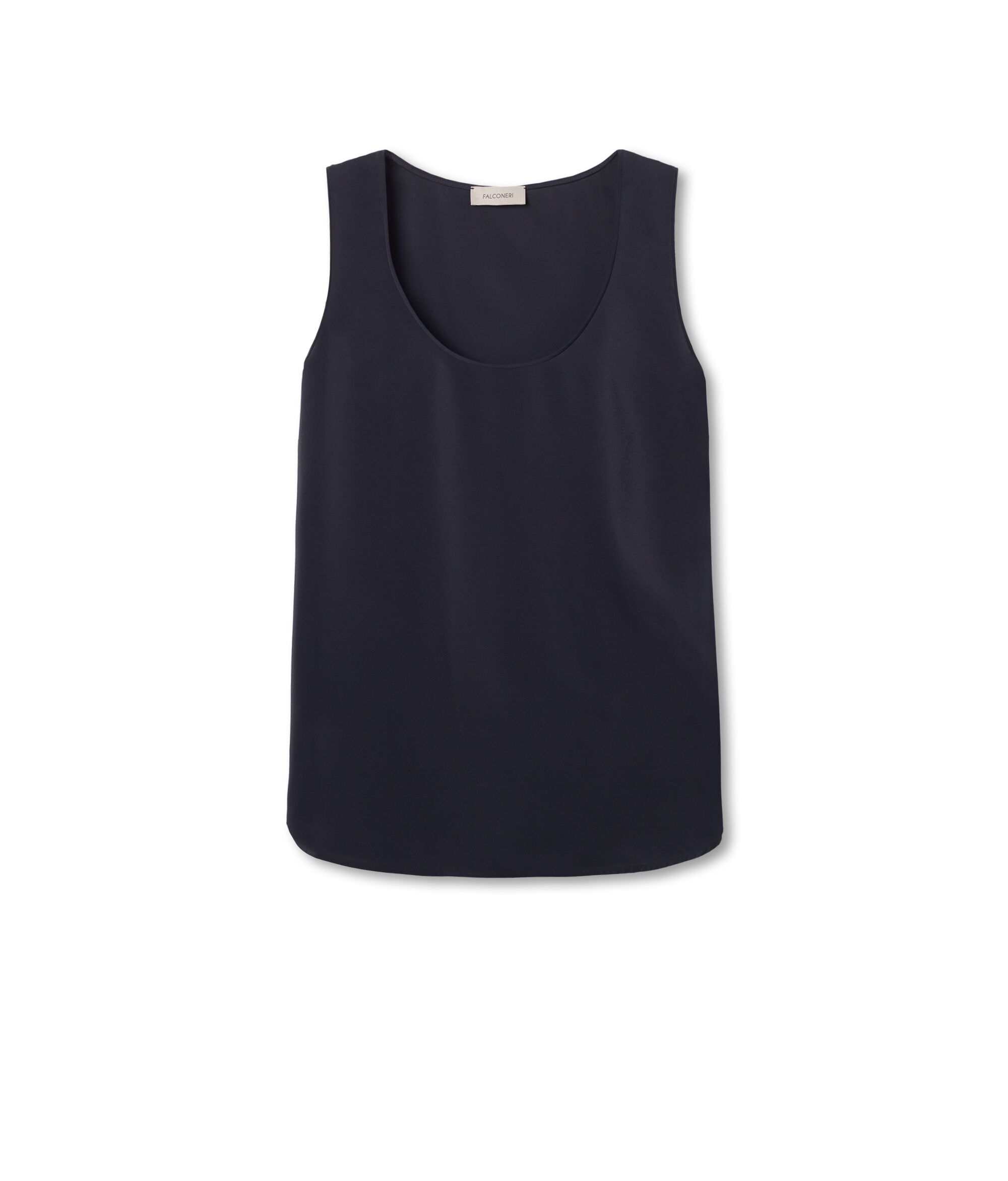 Wide-Neck Silk Camisole