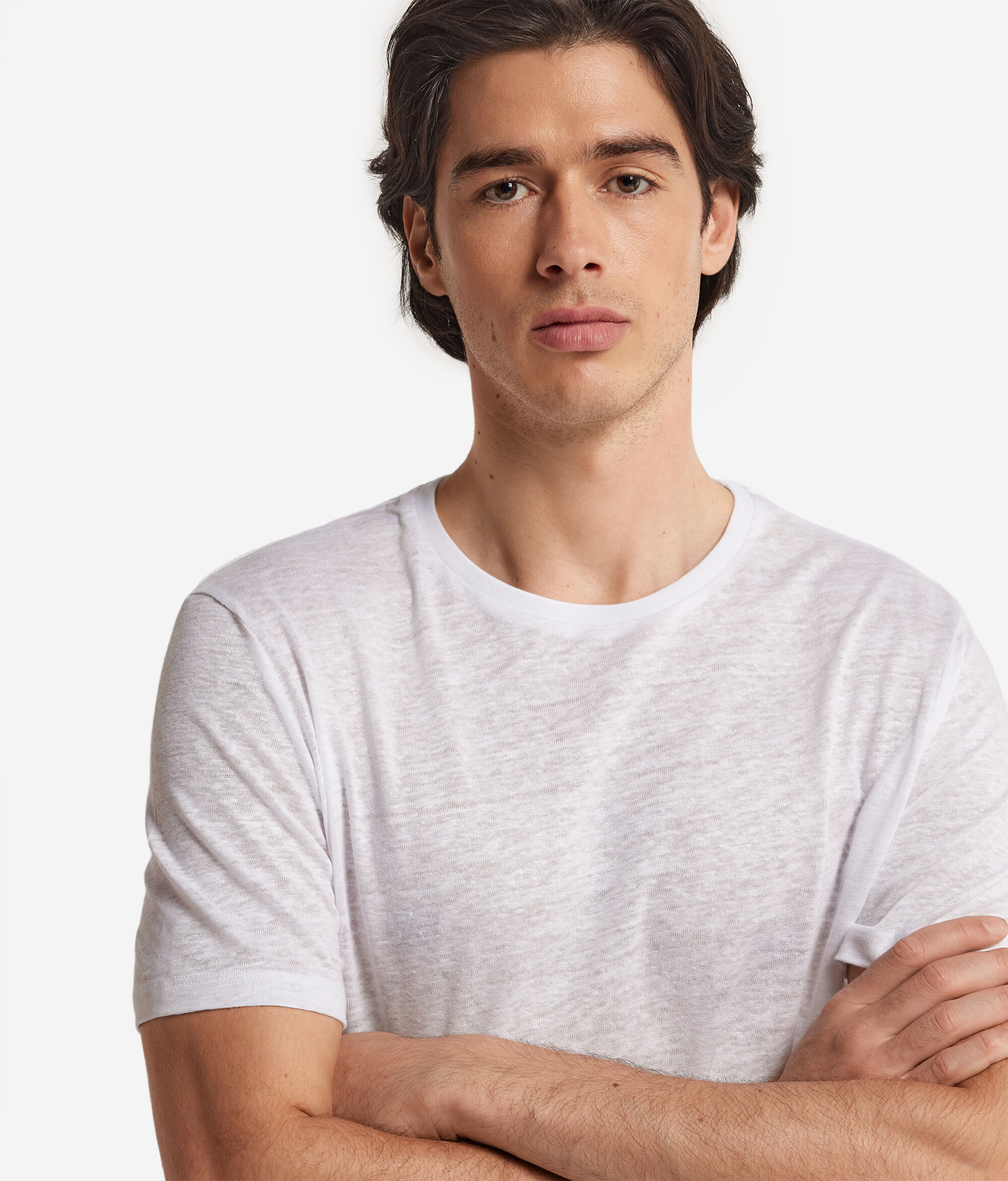 Λινό T-shirt